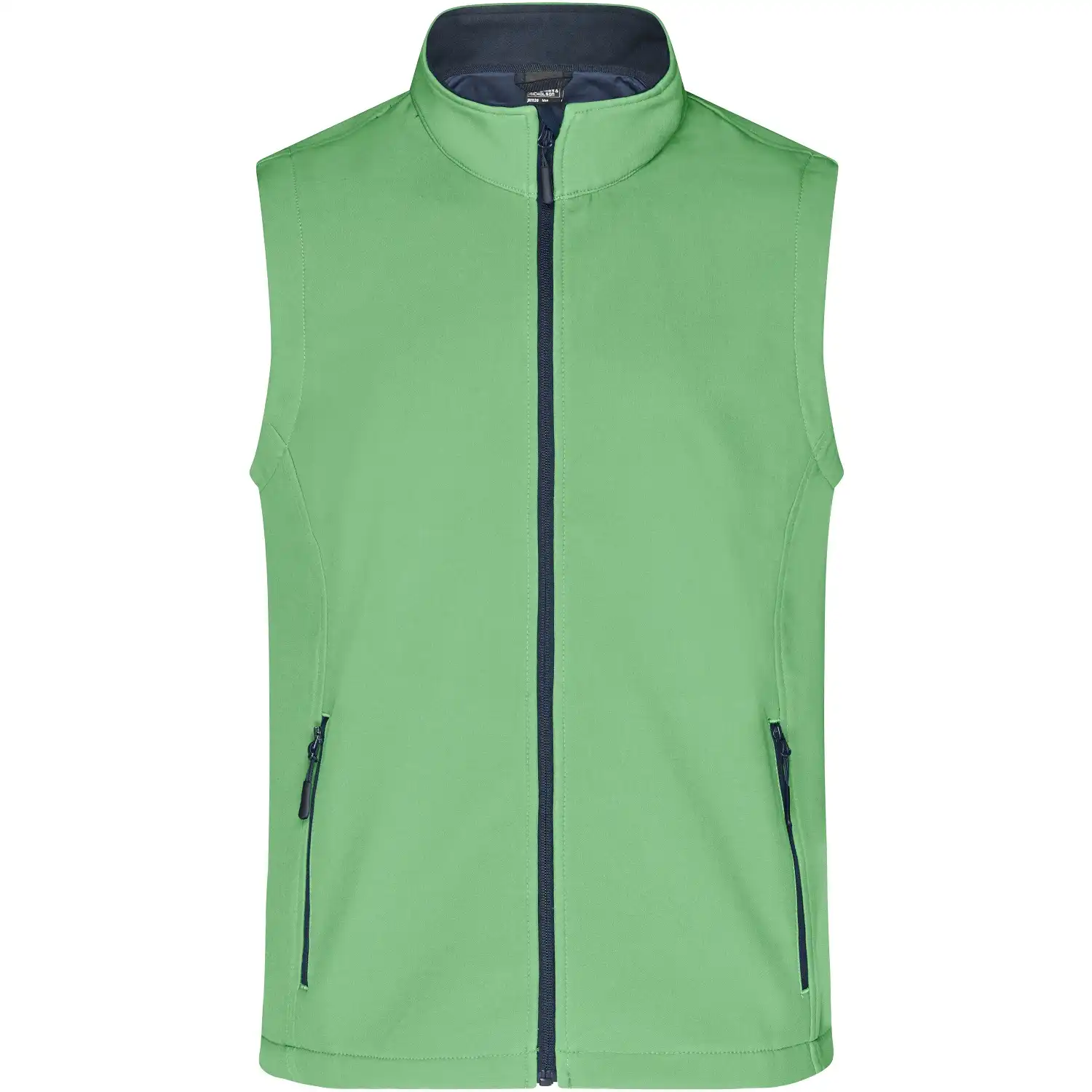 Promo Softshellweste "JN1128" in green/navy, L - Bild 1