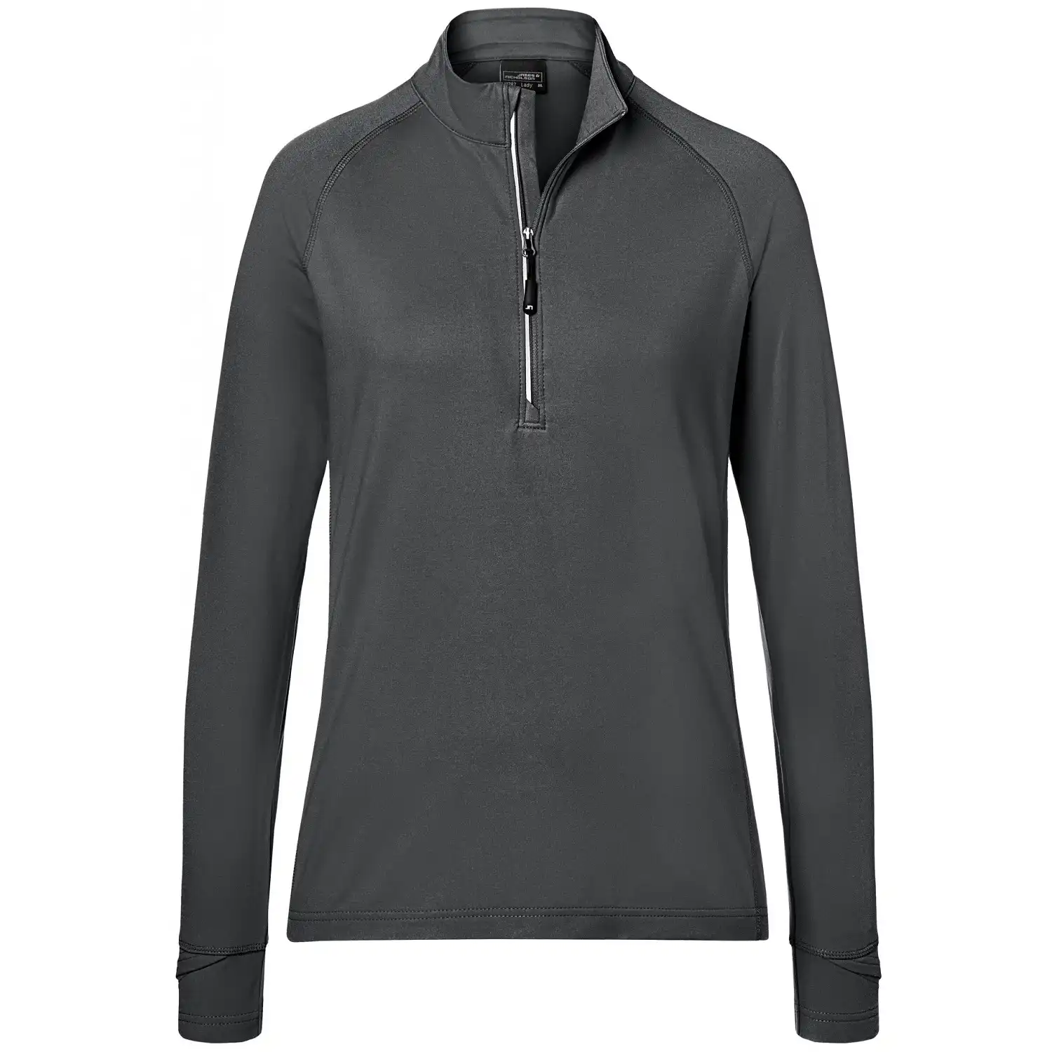 Damen Langarm-Shirt "JN787" in carbon, L - Bild 1