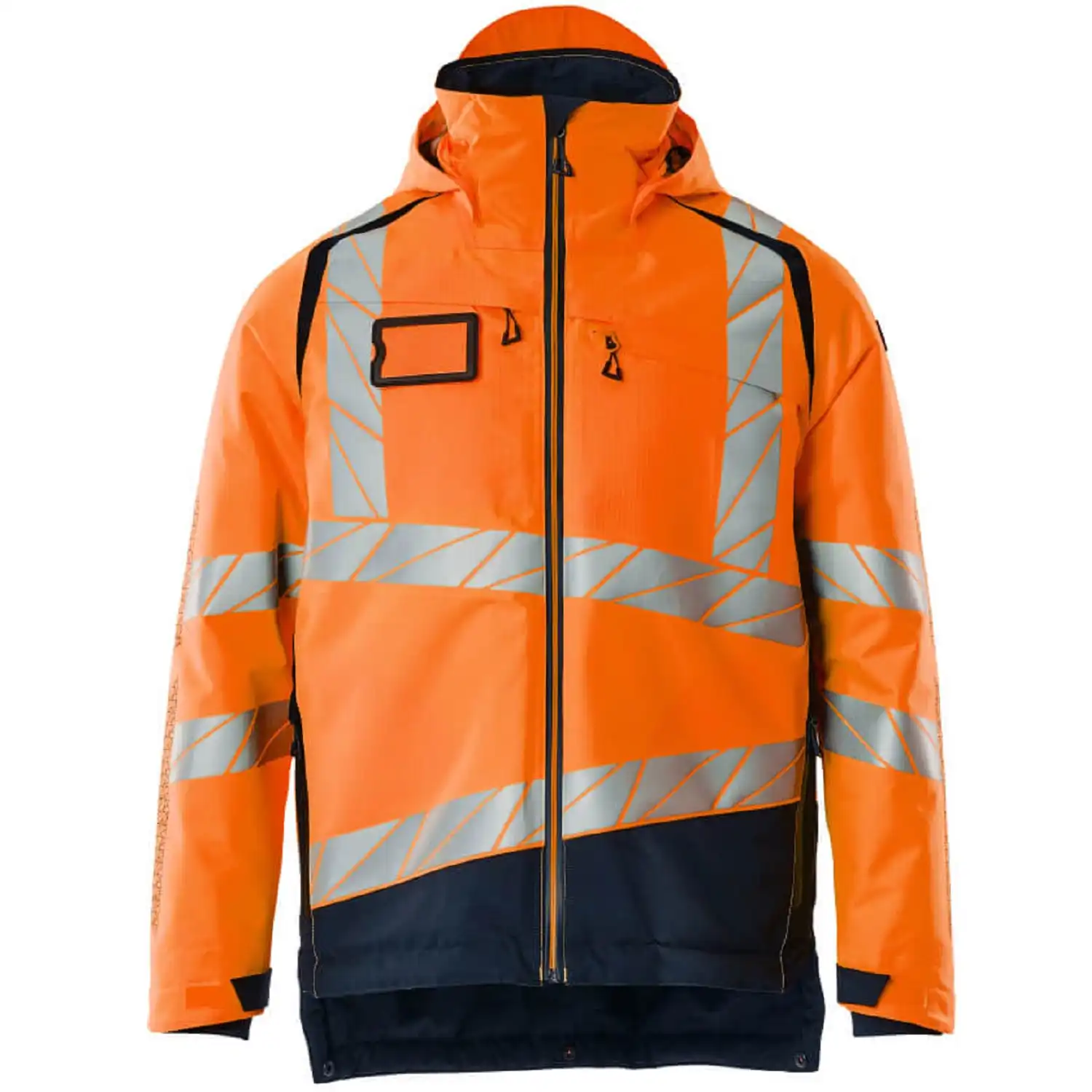 Warnschutz Winterjacke zweifarbig "ACCELERATE SAFE" in orange/schwarzblau, XXL - Thumbnail 1