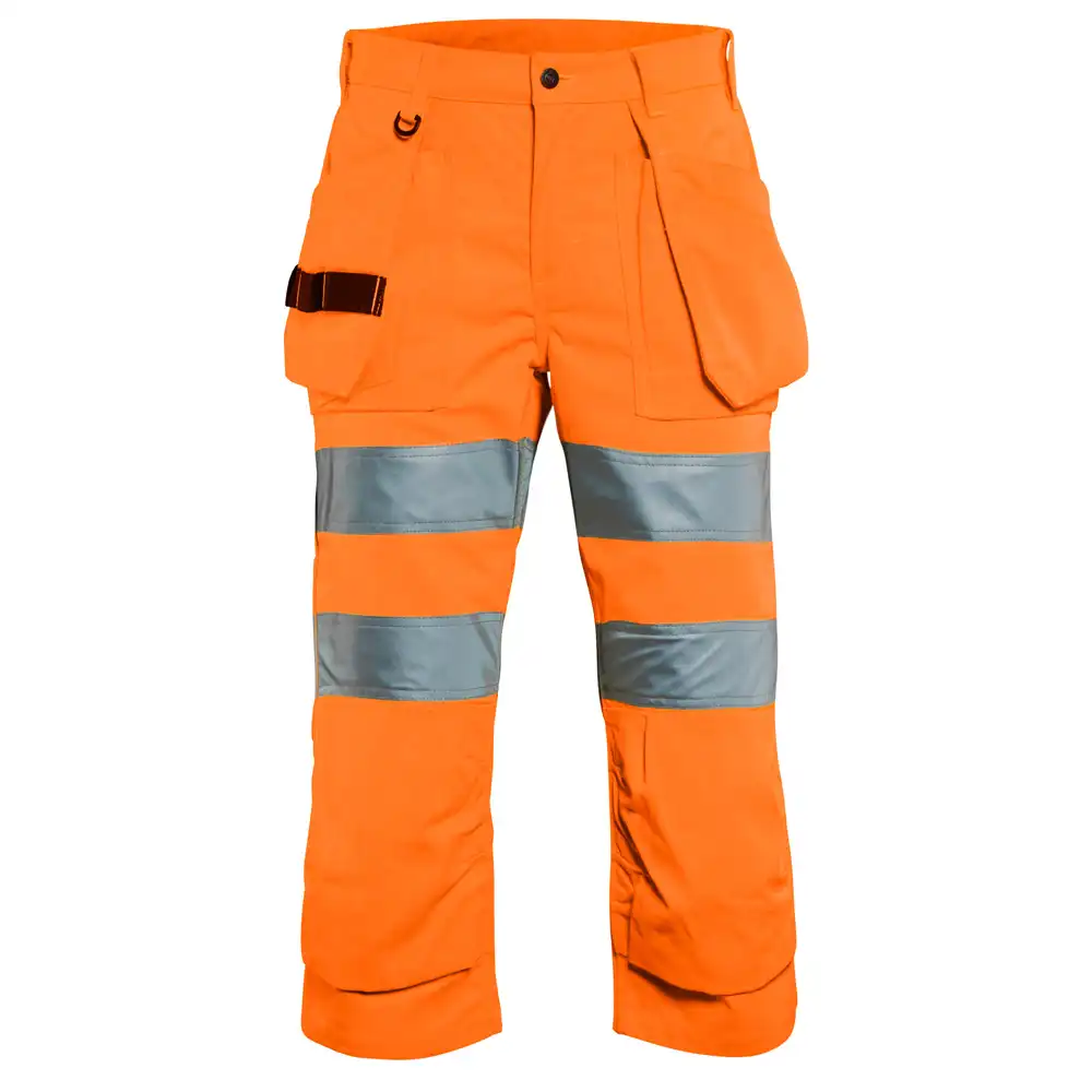 Damen Warnschutz Piratenhose "7139" in Orange, C34 - Thumbnail 1