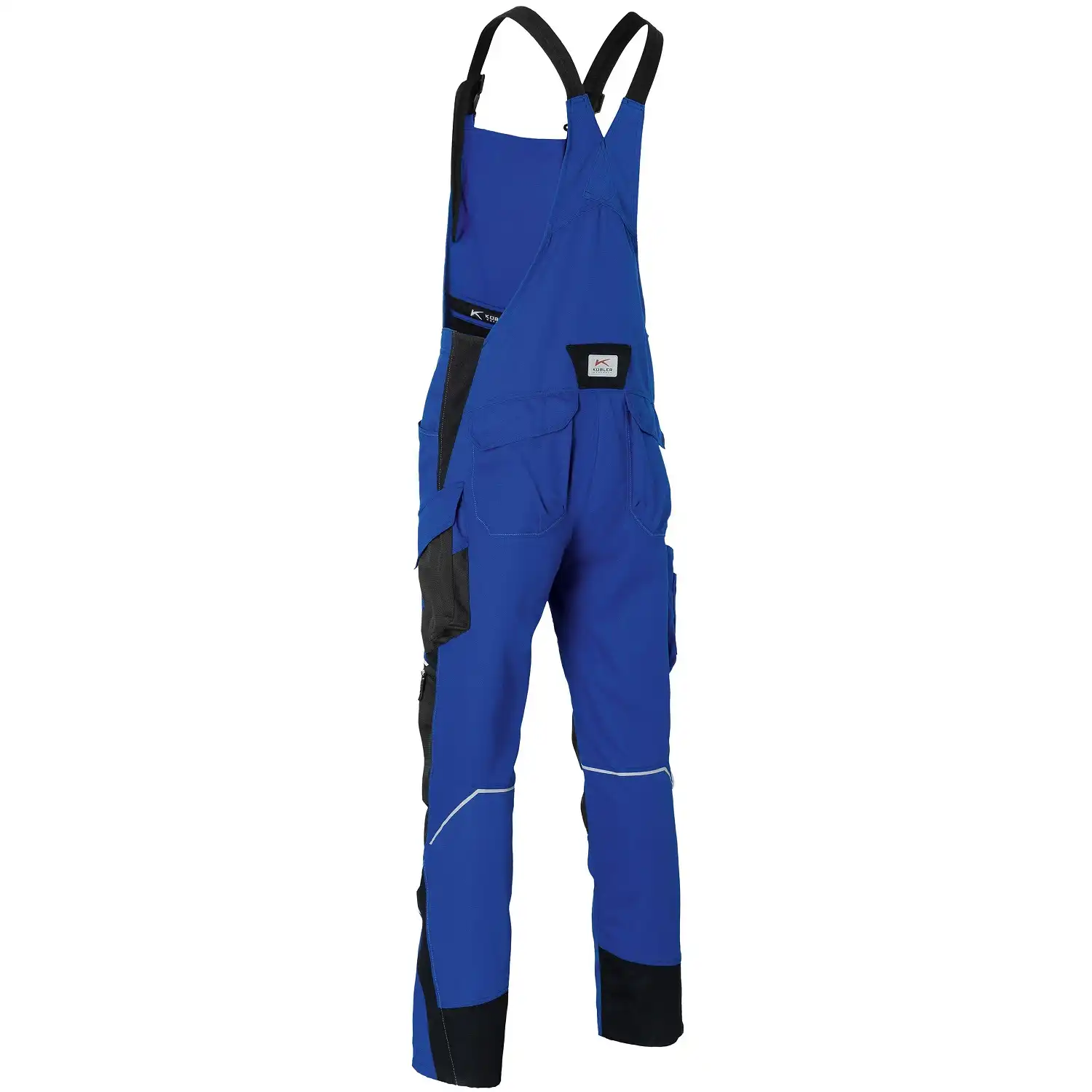 Latzhose BODYFORCE in kornblau/schwarz, 102 - Thumbnail 2