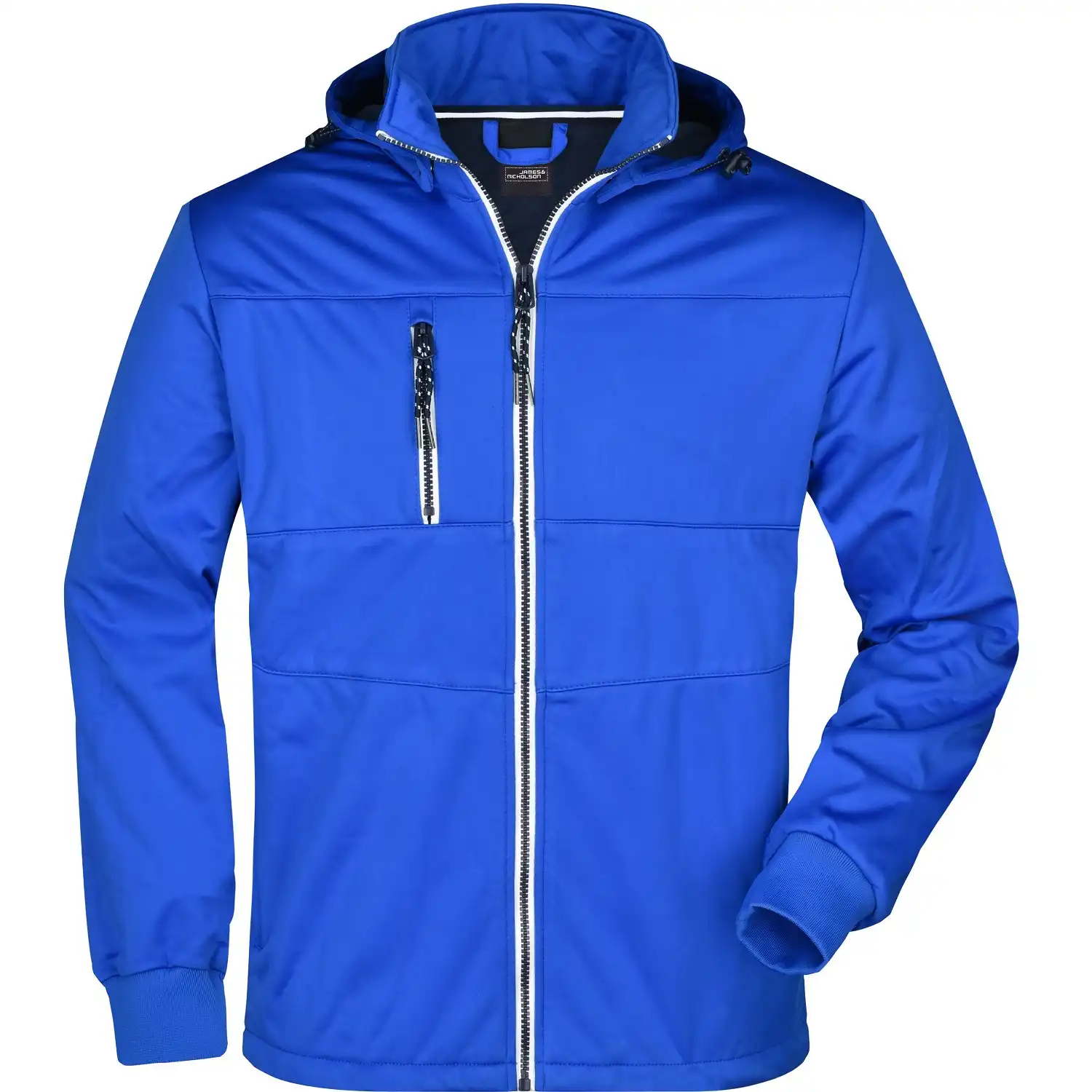 Herren Maritime Jacke "JN1078" in nautic-blue/navy/white, XL - Thumbnail 1