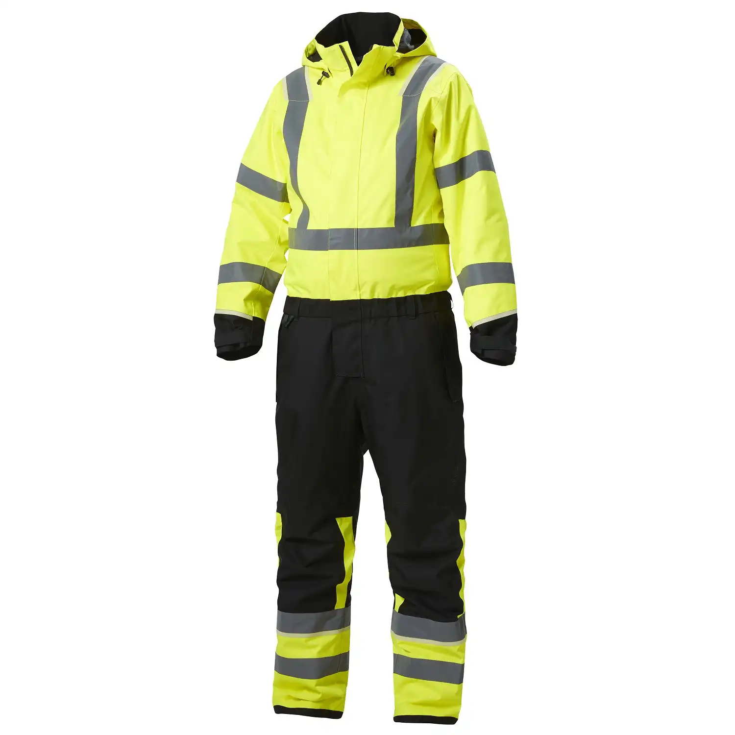 Warnschutz Winteroverall "UC-ME" in gelb/schwarz, XS - Thumbnail 1
