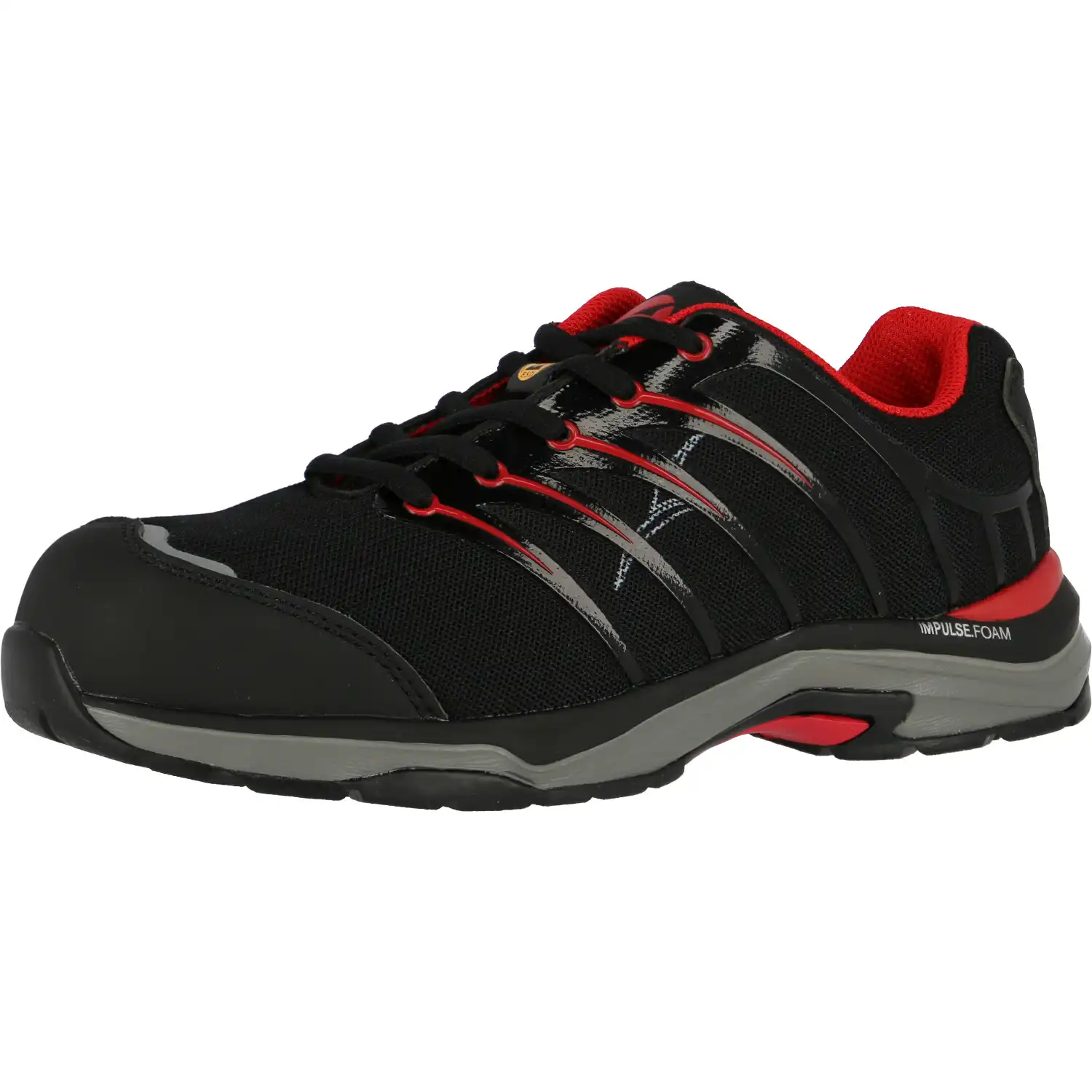 Damen Sicherheitshalbschuhe S1P "TWIST RED WNS LOW" - Thumbnail 1