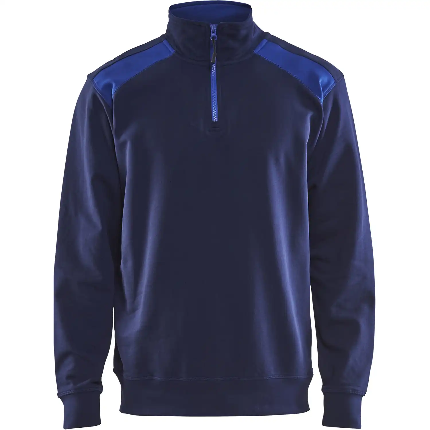 Zip-Sweatshirt "3353" 100% Baumwolle in marine/blau, S - Thumbnail 1