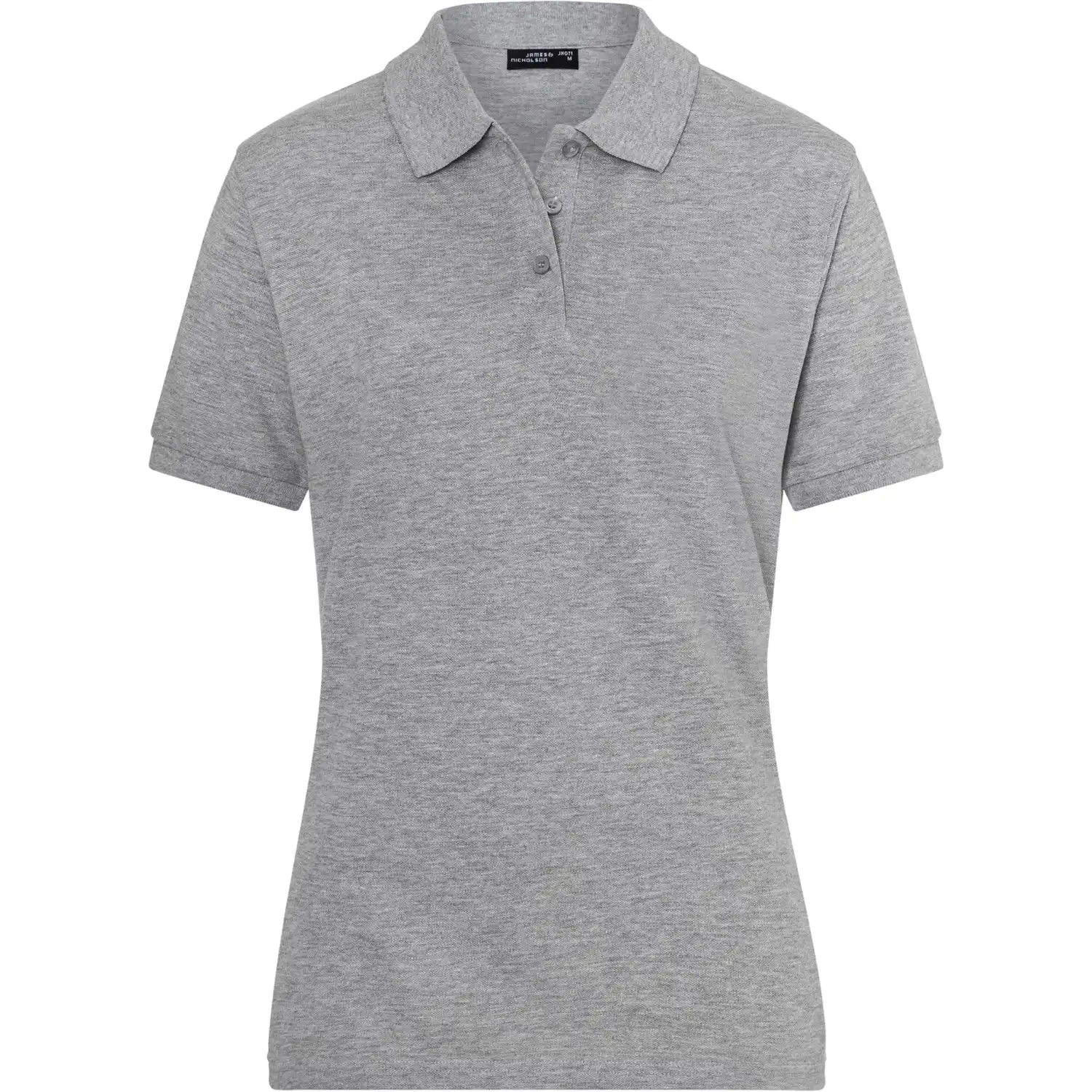 Damen Polo-Shirt Classic "JN071" in grey-heather, S - Thumbnail 1