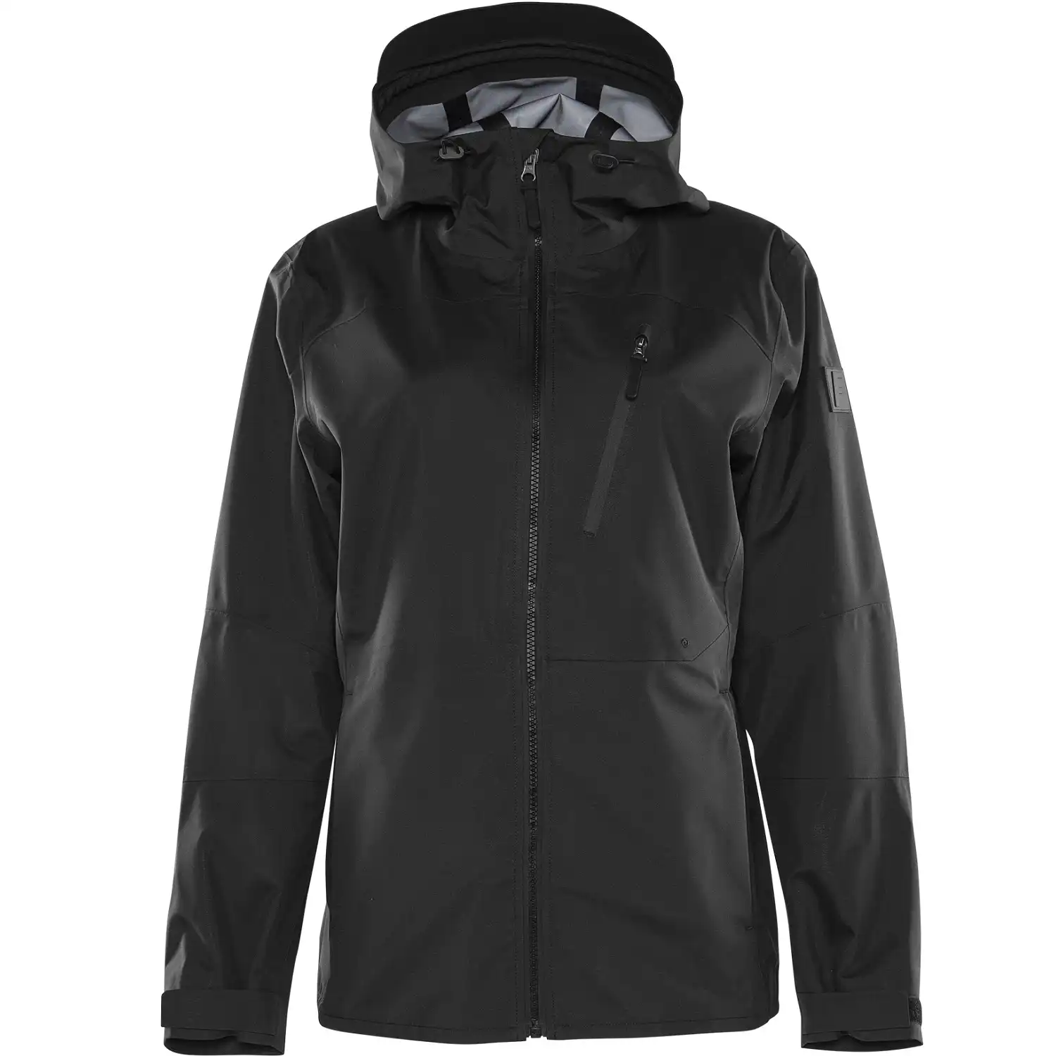 Damen Regenjacke "ZINC" Outdoor in schwarz, XS - Bild 1