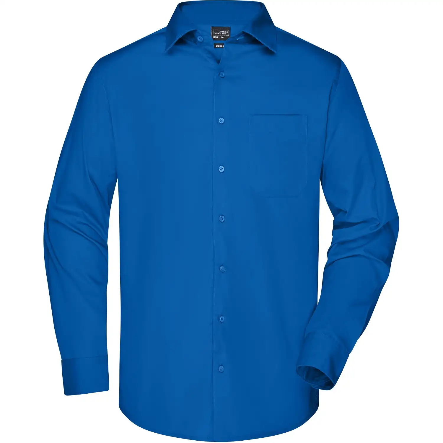 Business Hemd "JN642" in royal, 3XL - Bild 1