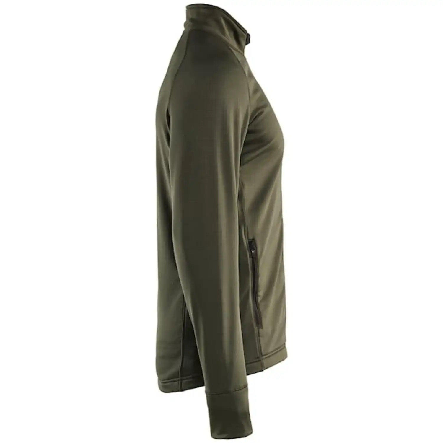 Fleecejacke "STRIKER" in waldgrün, XS - Thumbnail 3