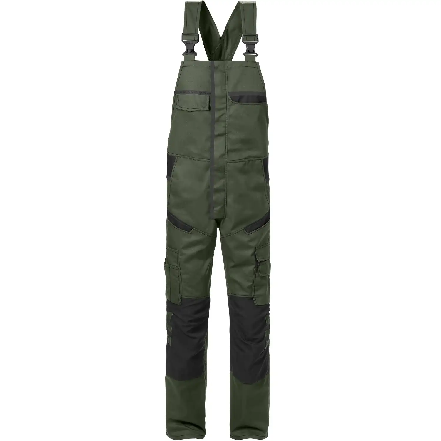 Latzhose "1555 STFP" Fusion Skarup in armygrün/schwarz, C44 - Thumbnail 1