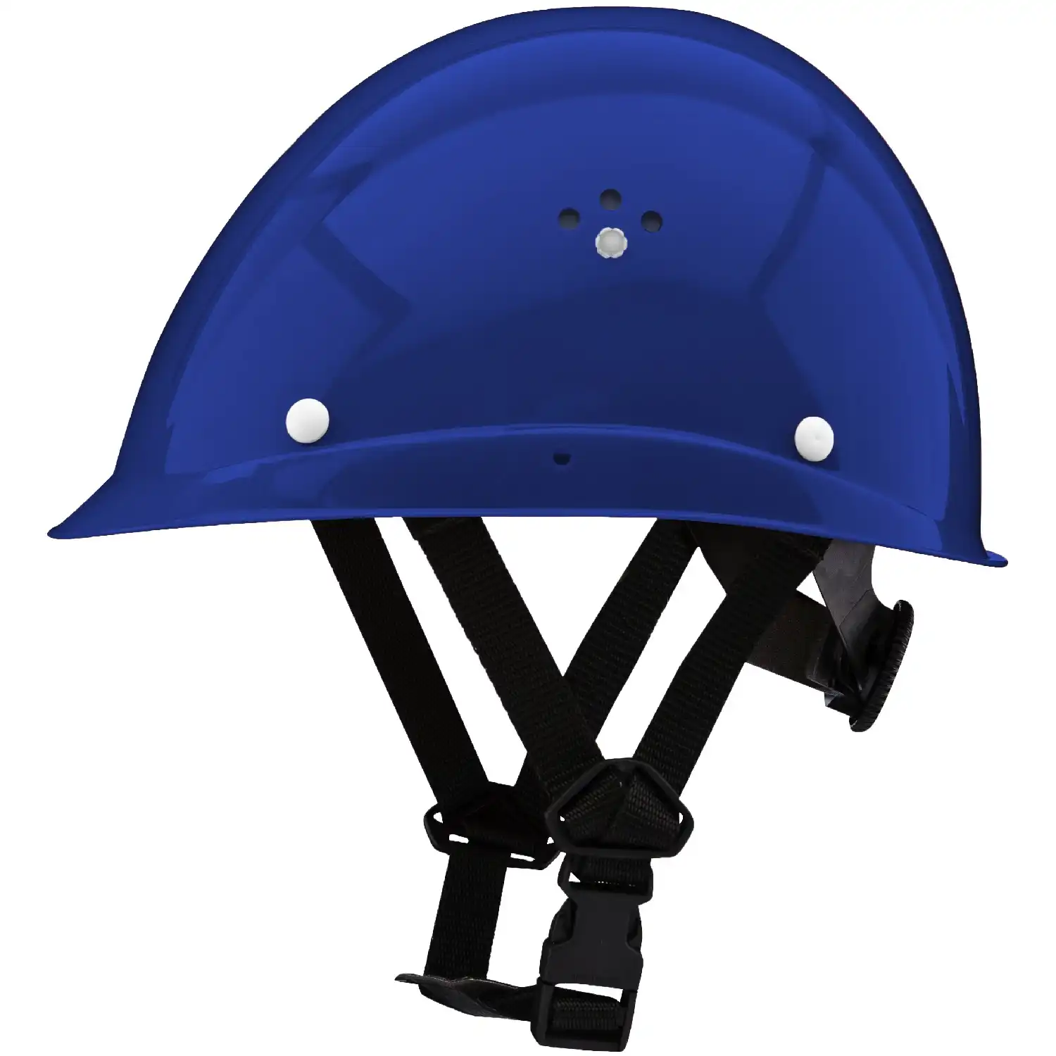 Maststeigerhelm für Höhenarbeiten in signalblau - Thumbnail 1