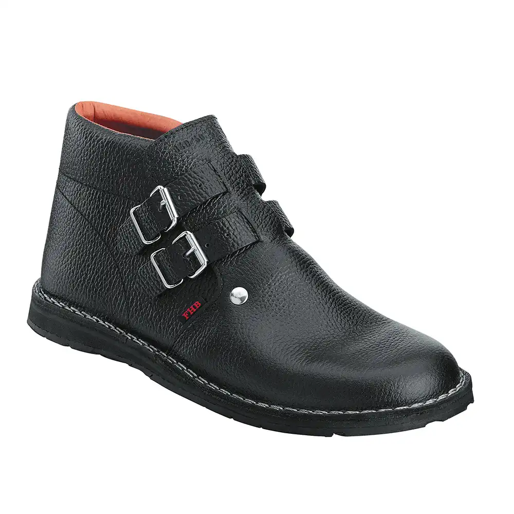 Dachdeckerstiefel Autorreifen Doppelschnalle "OSKAR" in 48 - Bild 1