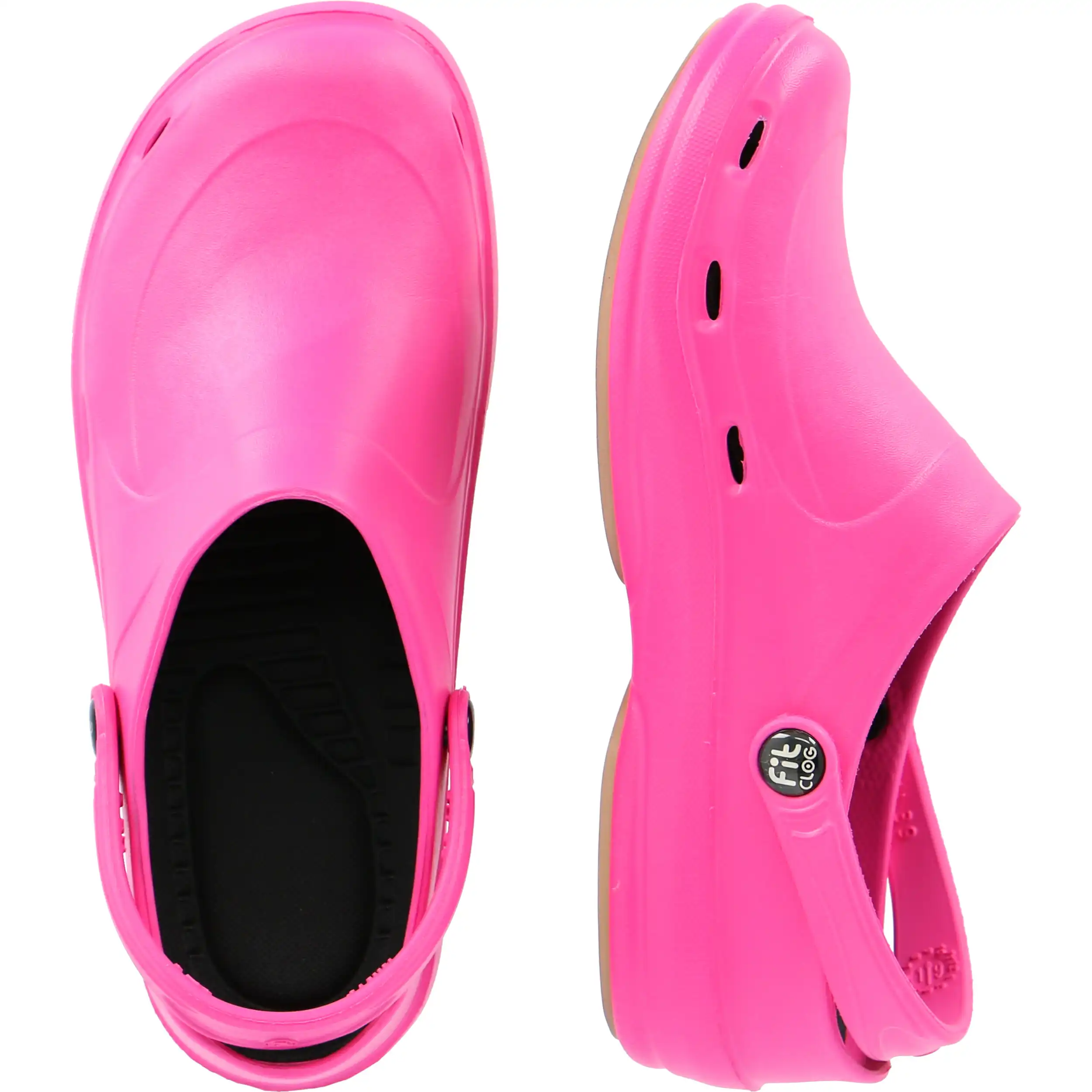Damen Clogs OB "BASIC Pink" in 42 - Thumbnail 3