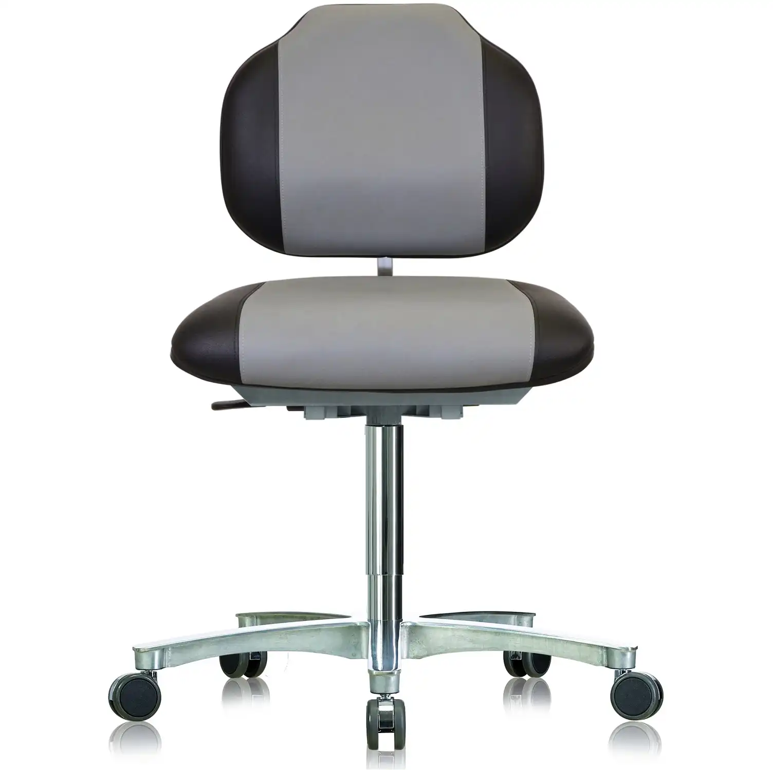 Arbeitsstuhl bis 175 kg "WS 1389.20 KL" Classic schwarz/grau - Bild 1