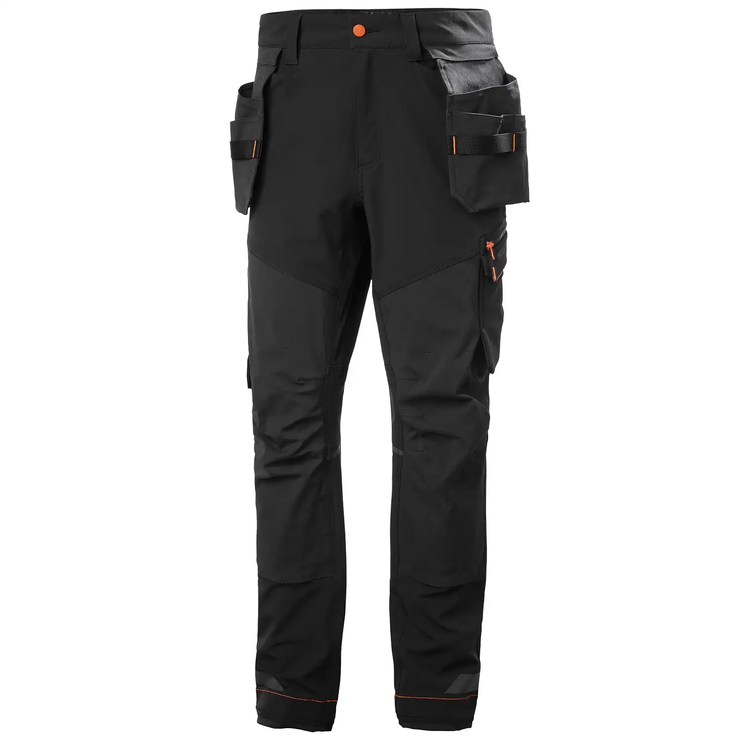 Stretch Handwerkerhose "KENSINGTON" in schwarz, C44 - Thumbnail 1