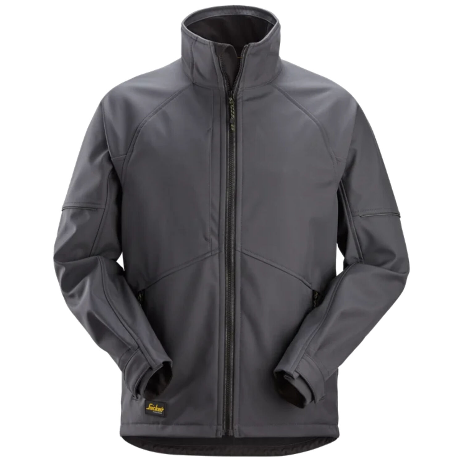 Shoftshelljacke "1258" in stahlgrau/schwarz, XS - Thumbnail 1