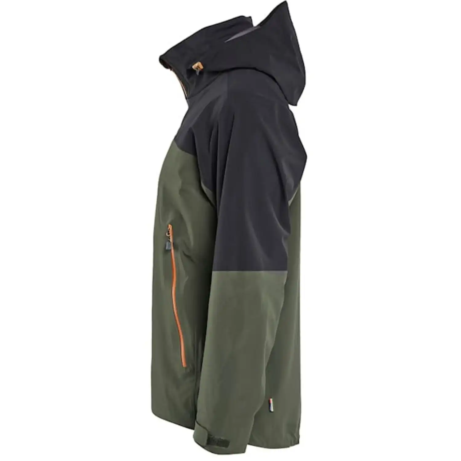 Shelljacke "STRIKER" in waldgrün/rost, M - Thumbnail 2