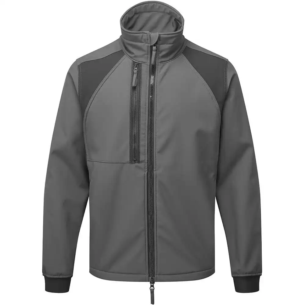 Softshelljacke "CD870" WX2 Eco in metal grey, S - Thumbnail 1