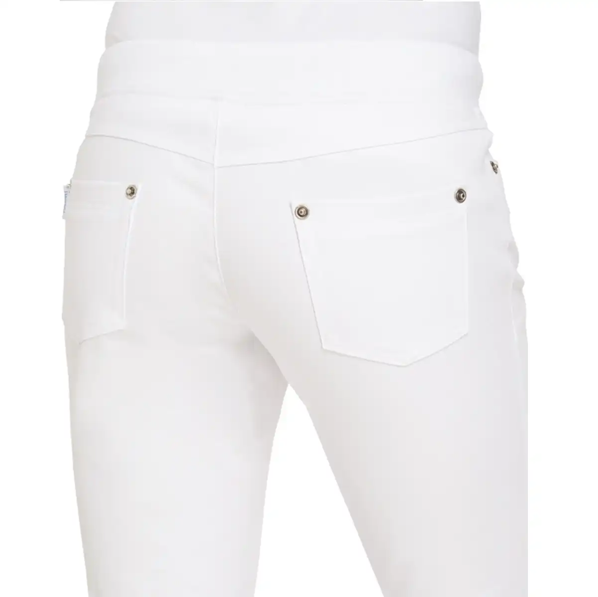 Damen-Praxishose Slim-Fit "08/1060" in 40, Weiß - Thumbnail 2