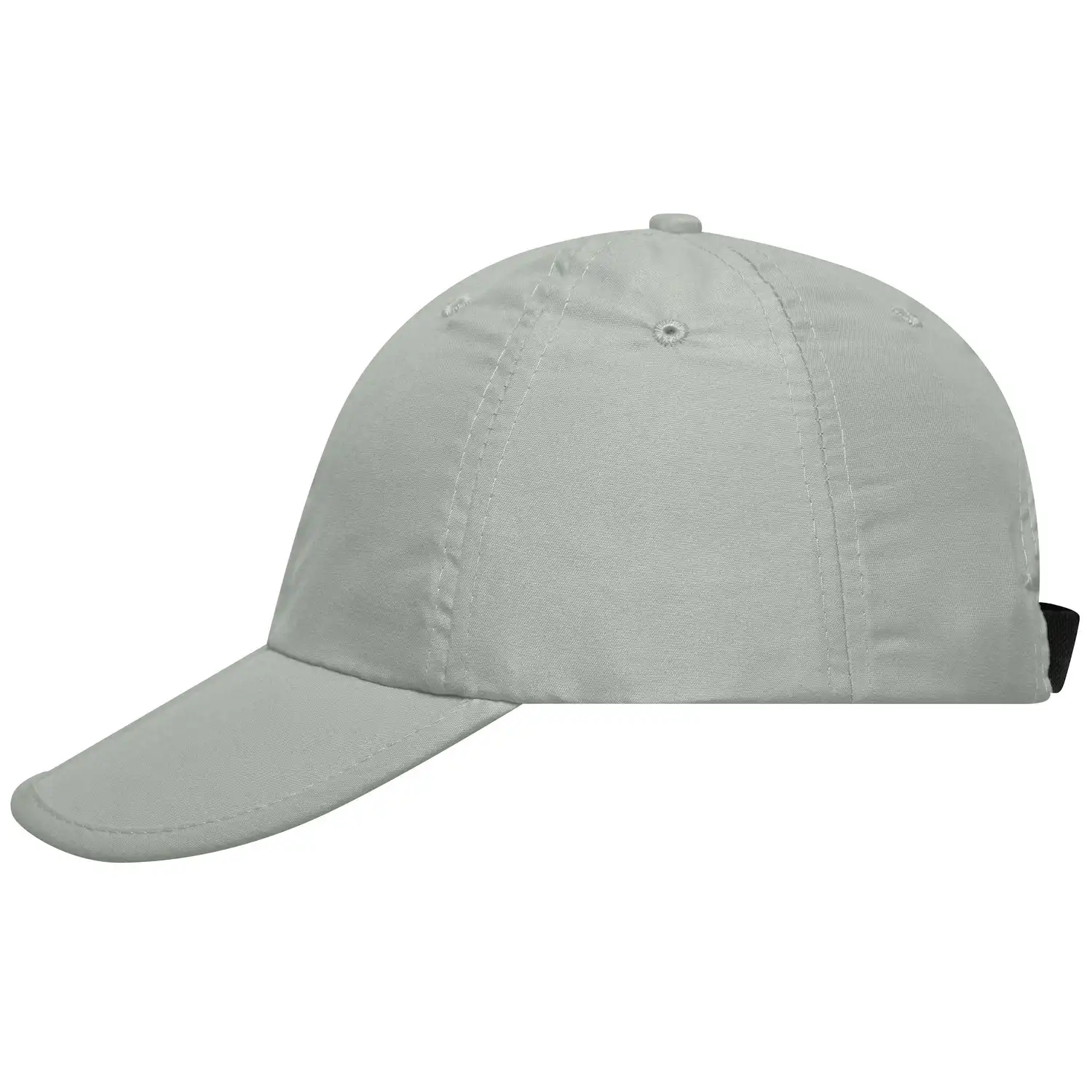 Basecap Faltbar "MB6155" 6-Panel-Pack-a-Cap in light grey - Thumbnail 1