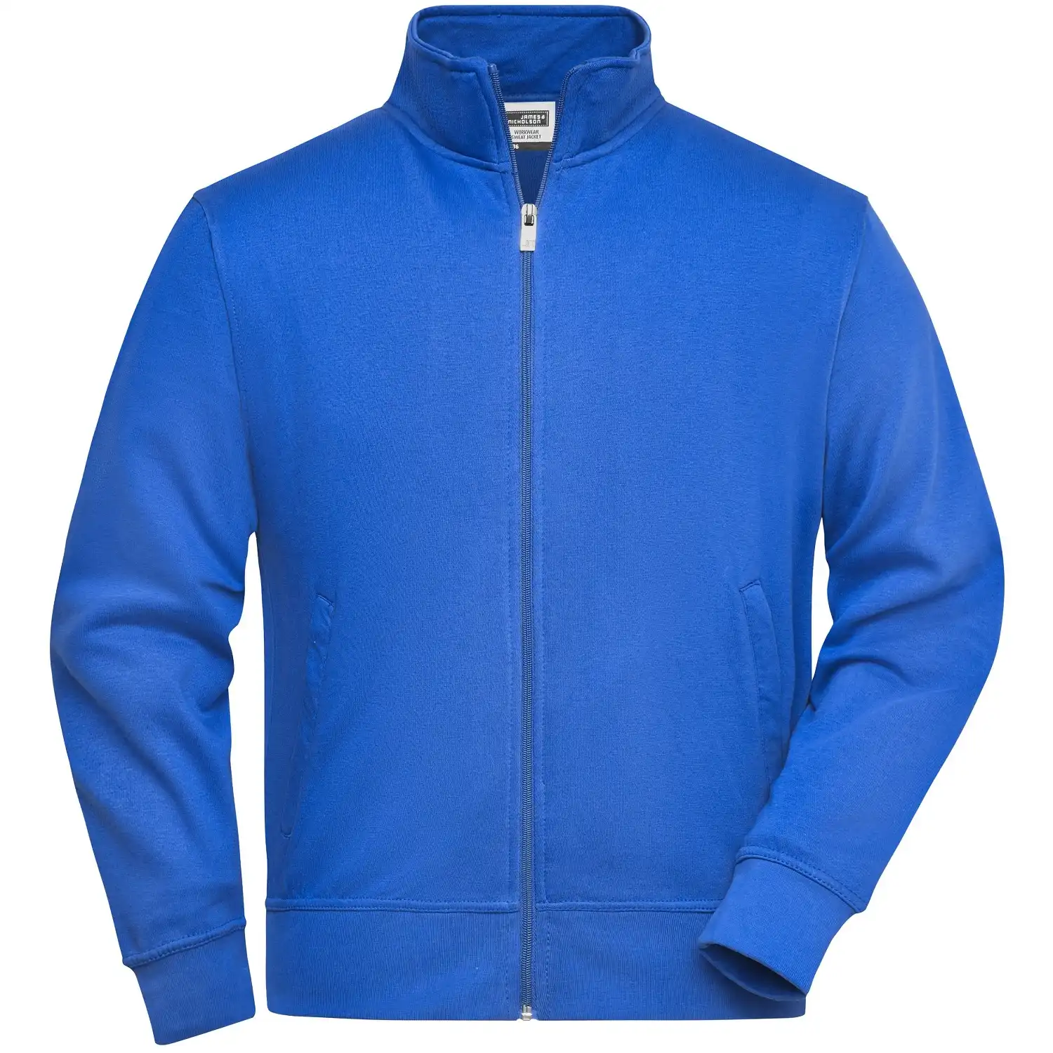 Sweatjacke "JN836" in royal, 3XL - Thumbnail 1