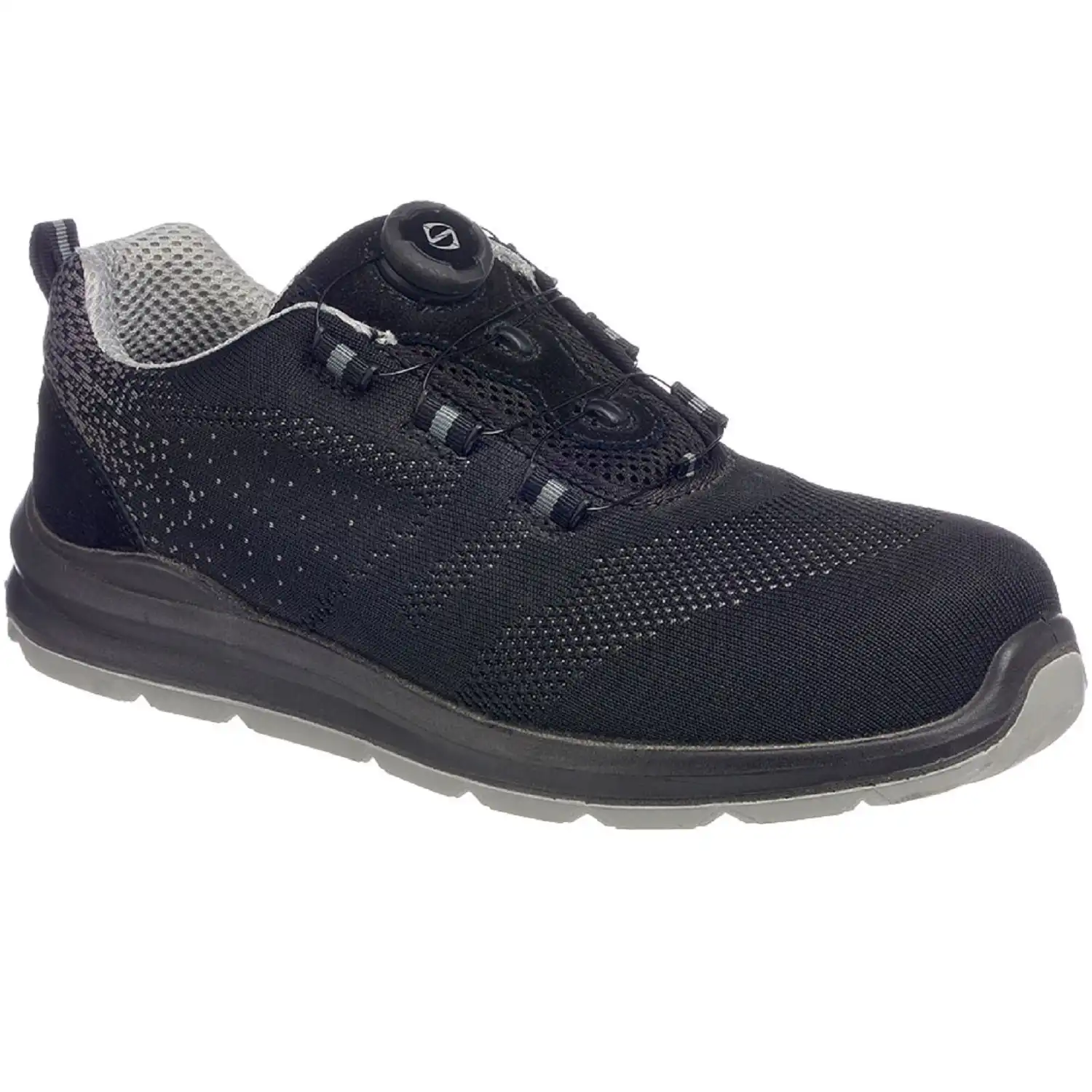 Sicherheitshalbschuhe S1P "FT08" CompositeLite schwarz/grau in 46 - Bild 1