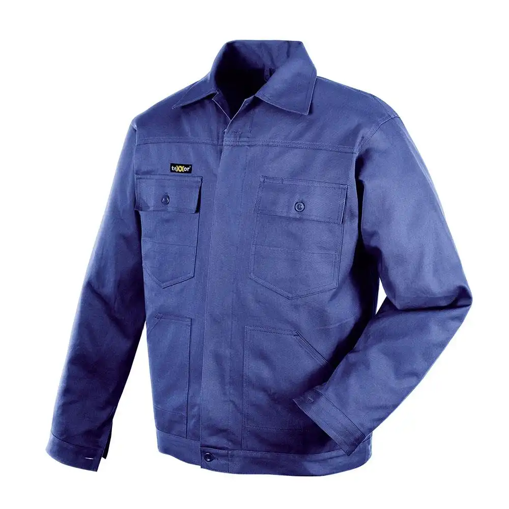 Bundjacke "EASY" Baumwolle 240g/m² in kornblau, XS - Bild 1
