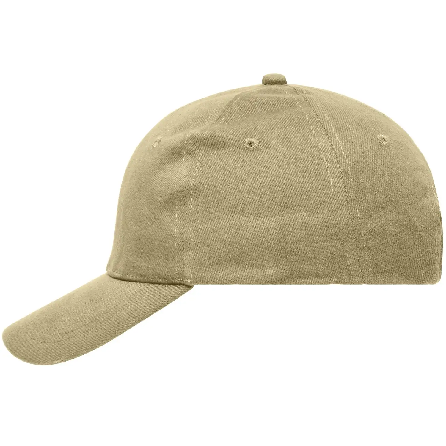 Basecap Heavy Cotton "MB091" 6-Panel in beige - Bild 1