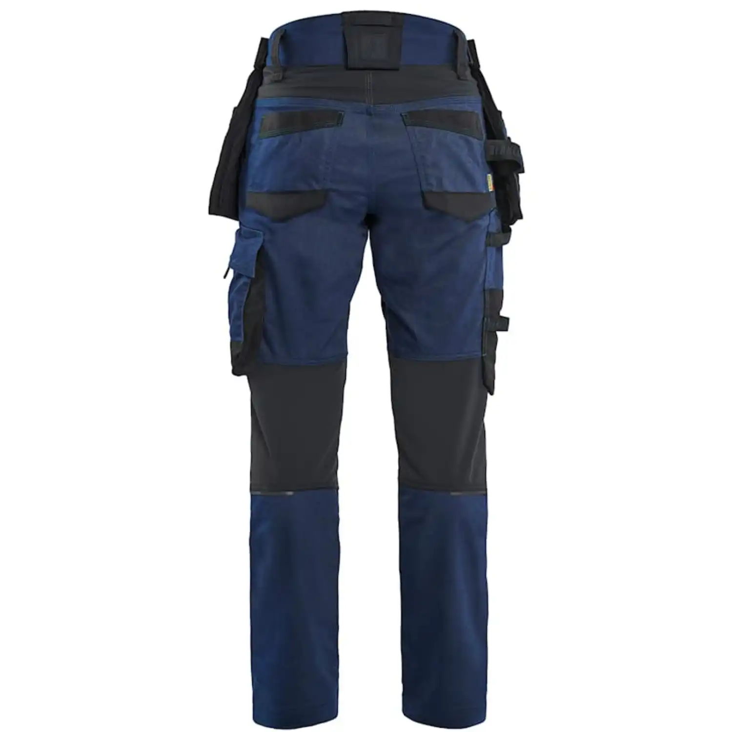 Damen Arbeitshose Stretch 7170 in Dunkelmarine/Schwarz, C32 - Thumbnail 2