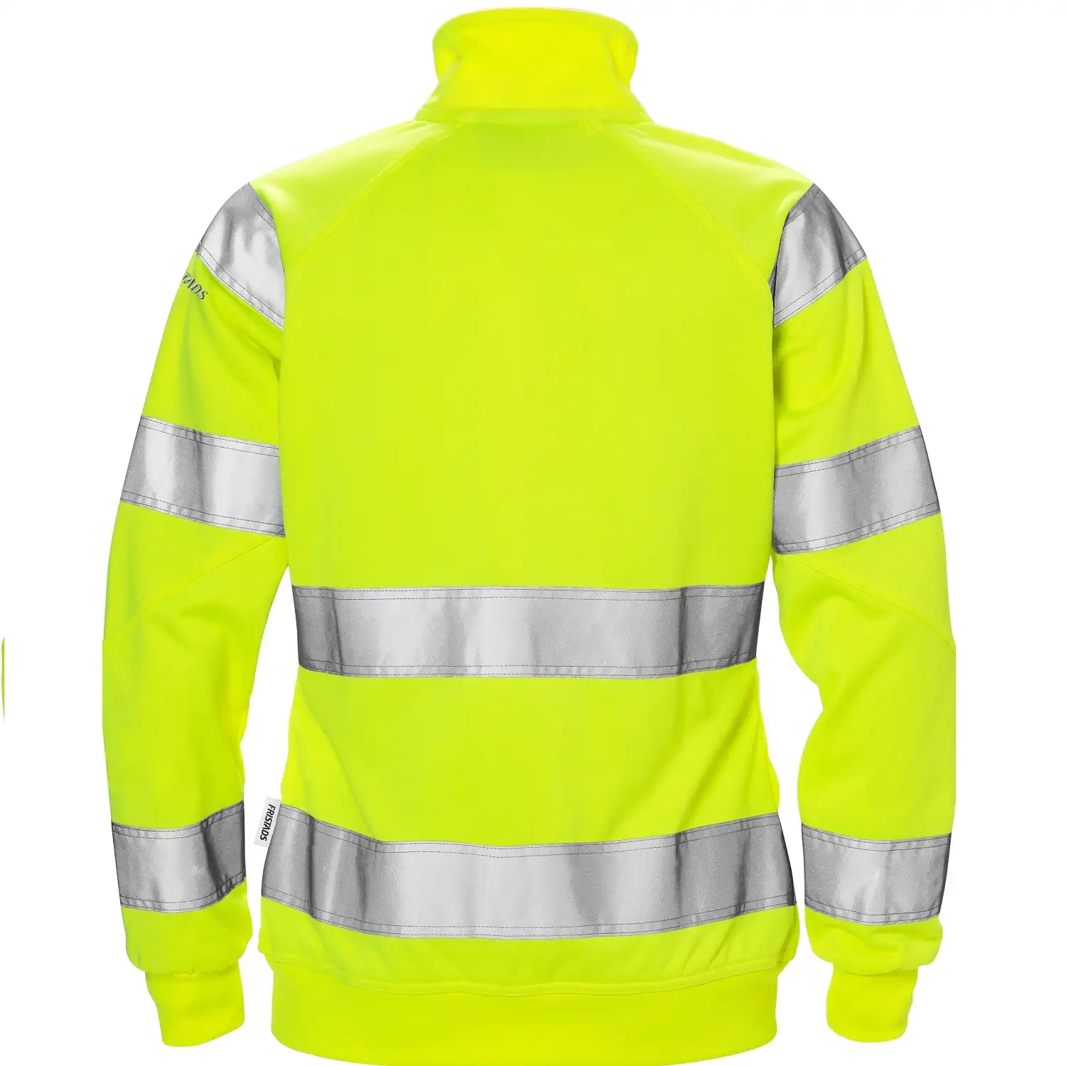 Warnschutz Damen Sweatjacke Kl. 3 "7427 SHV" in gelb, XS - Thumbnail 2