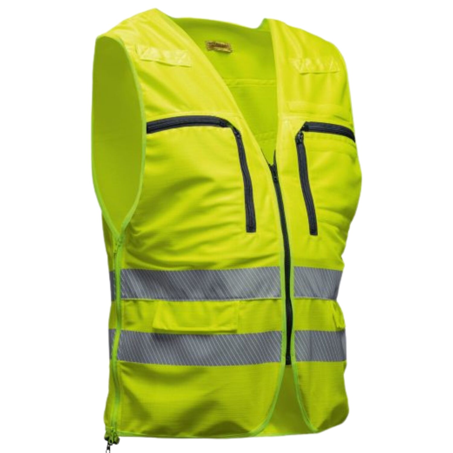 Überwurfweste "Zipp4Fit®" in neongelb - Bild 1