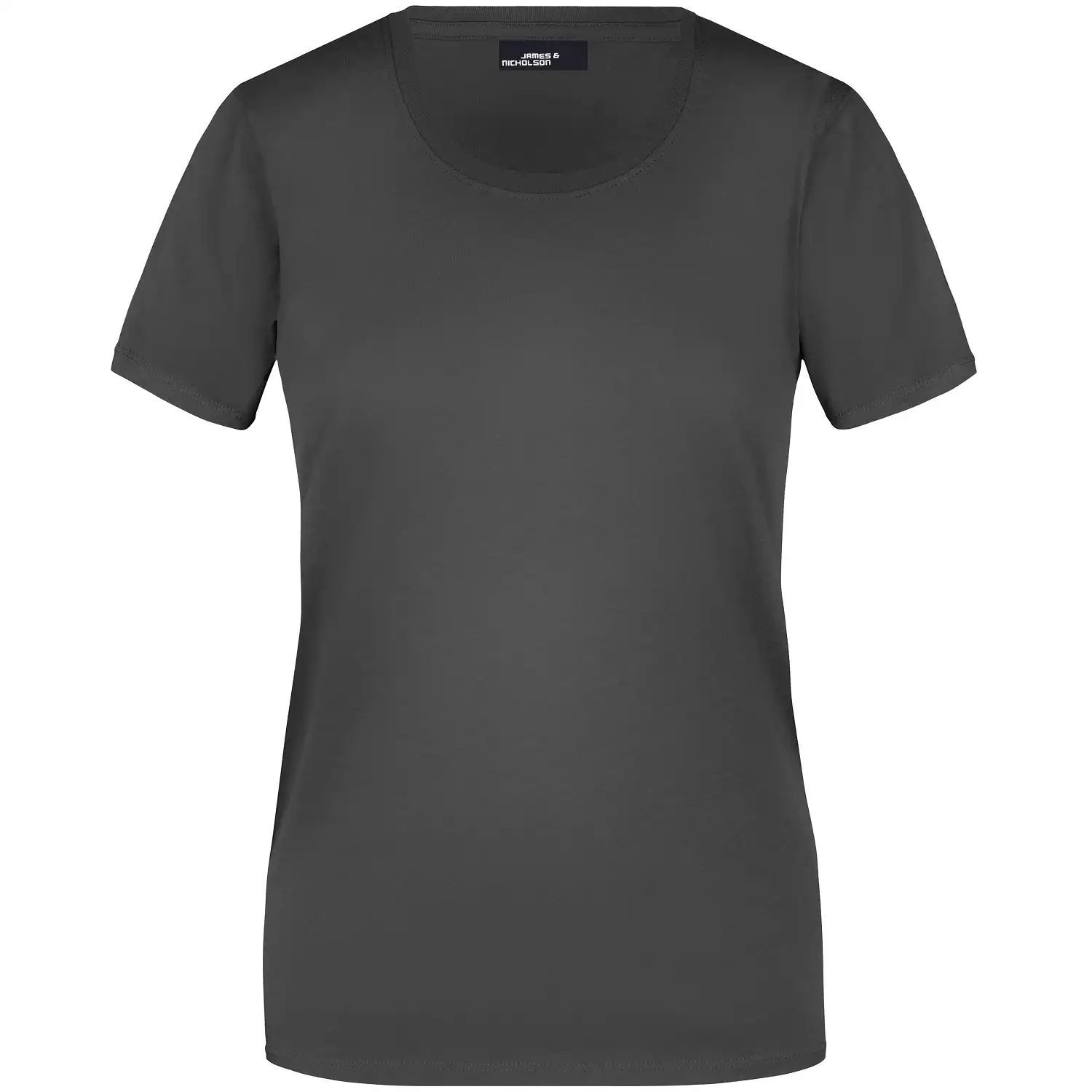 Damen Basic T-Shirt "JN901" in graphite, 3XL - Bild 1