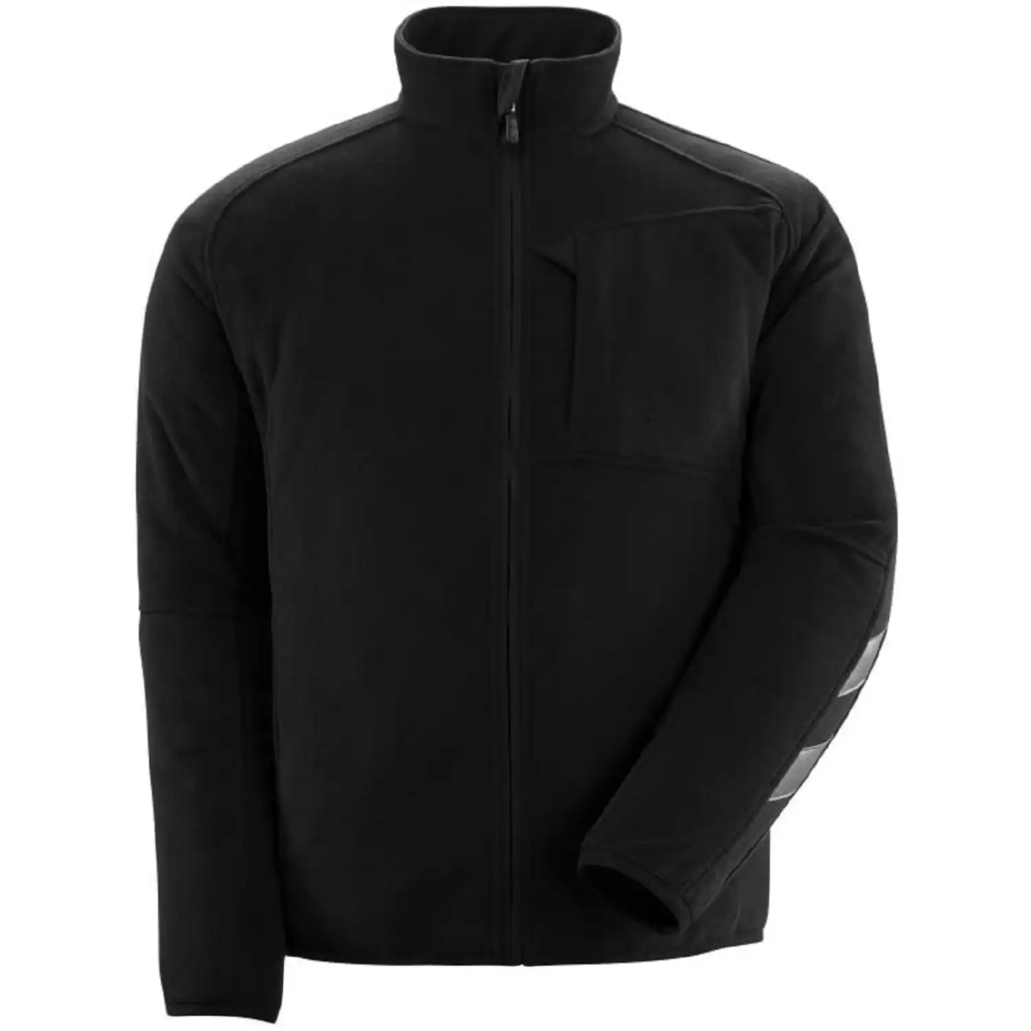 Fleecejacke "HANNOVER" Unique einfarbig in schwarz, XXL - Bild 1