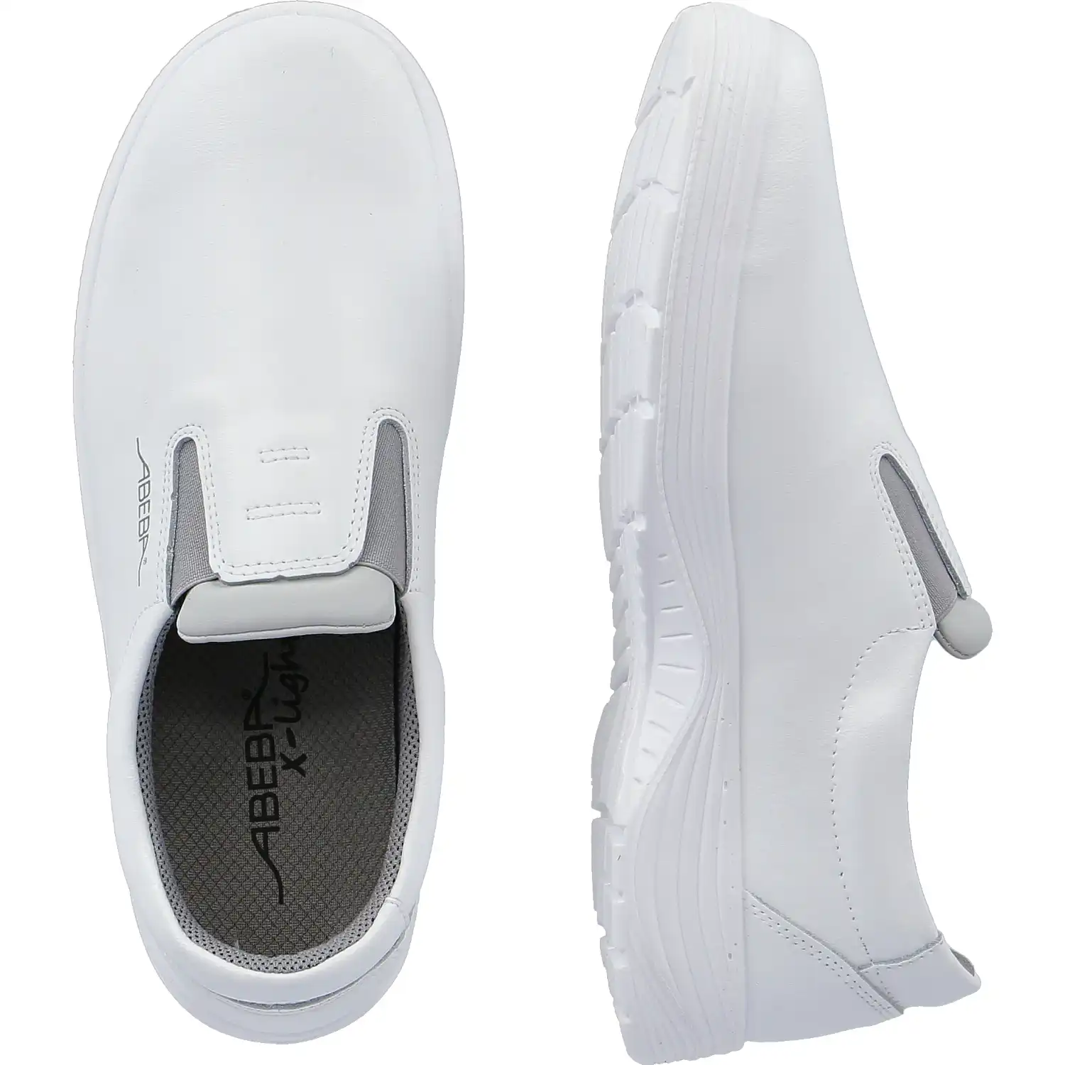 Berufsslipper O2 "711132" X-Light weiß in 42 - Thumbnail 2