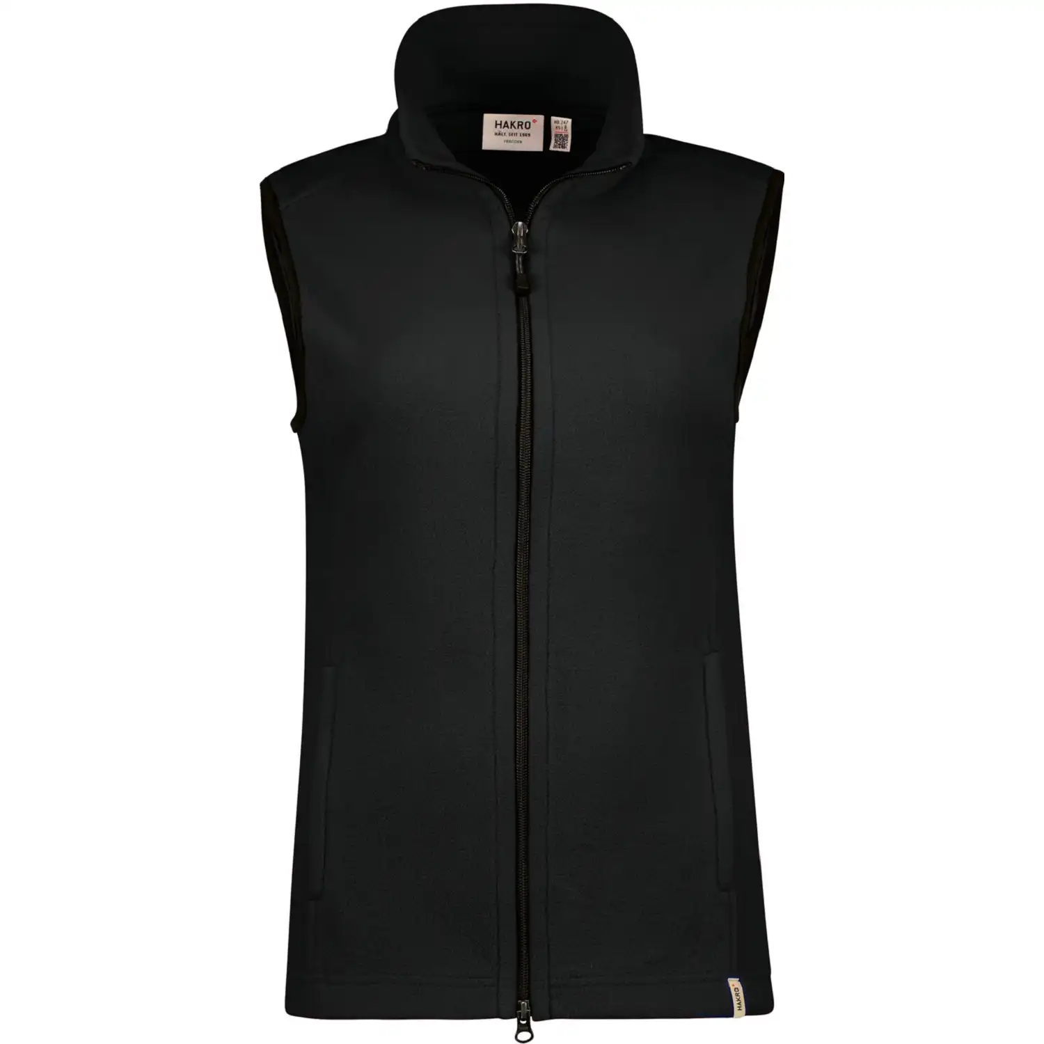 Damen Fleeceweste "ECO" 247 in schwarz, L - Thumbnail 1