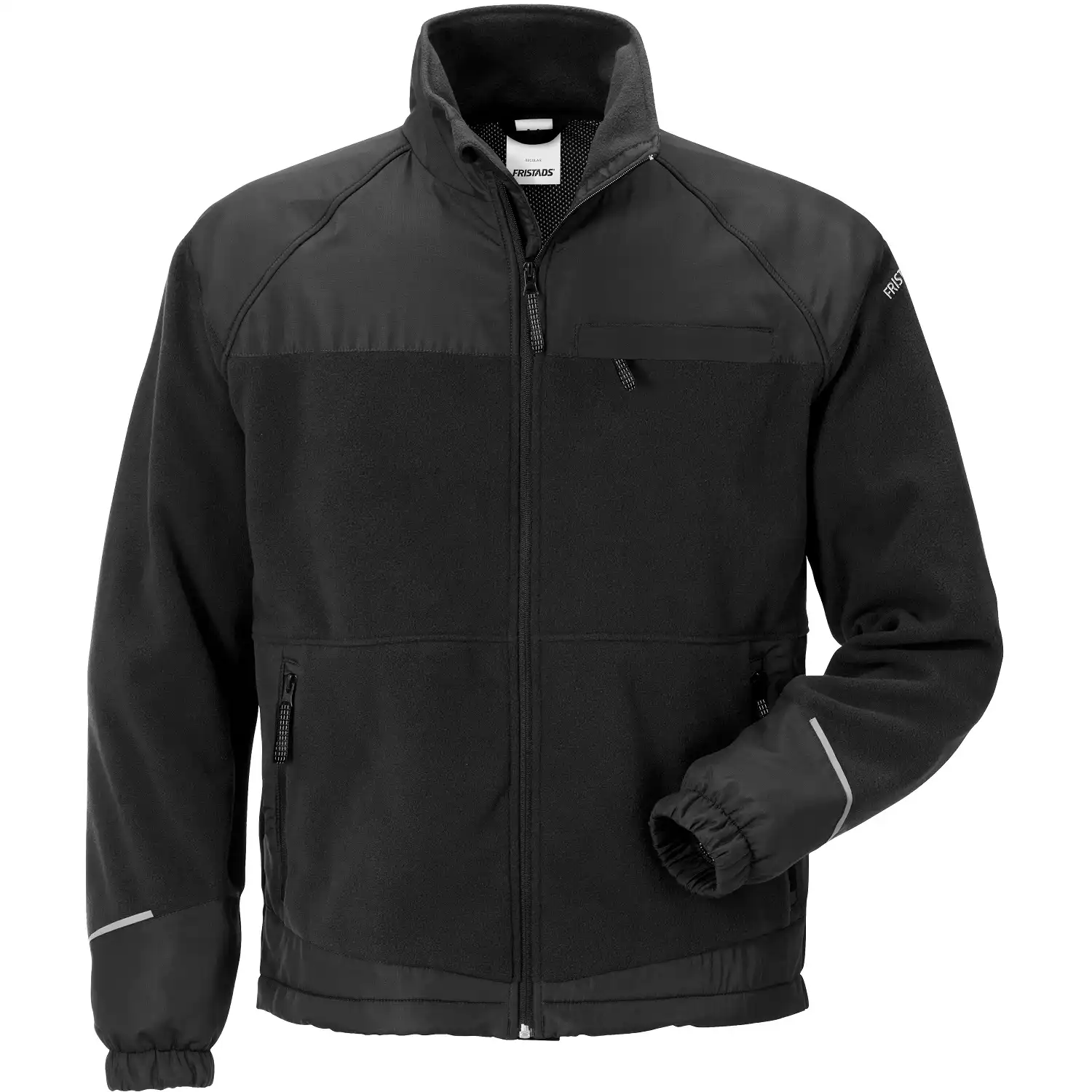 Fleecejacke "4411 FLE" in schwarz, XS - Thumbnail 1