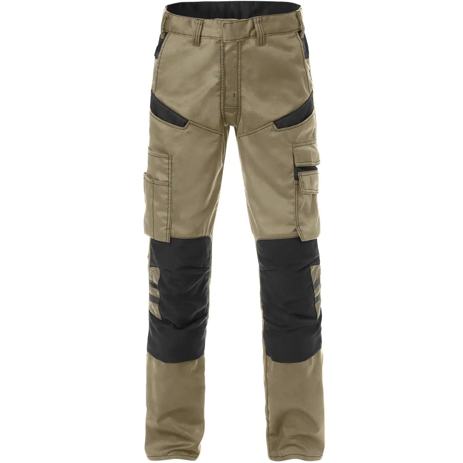 Bundhose "2555 STFP" Fusion Skarup in khaki/Schwarz, C46 - Thumbnail 1
