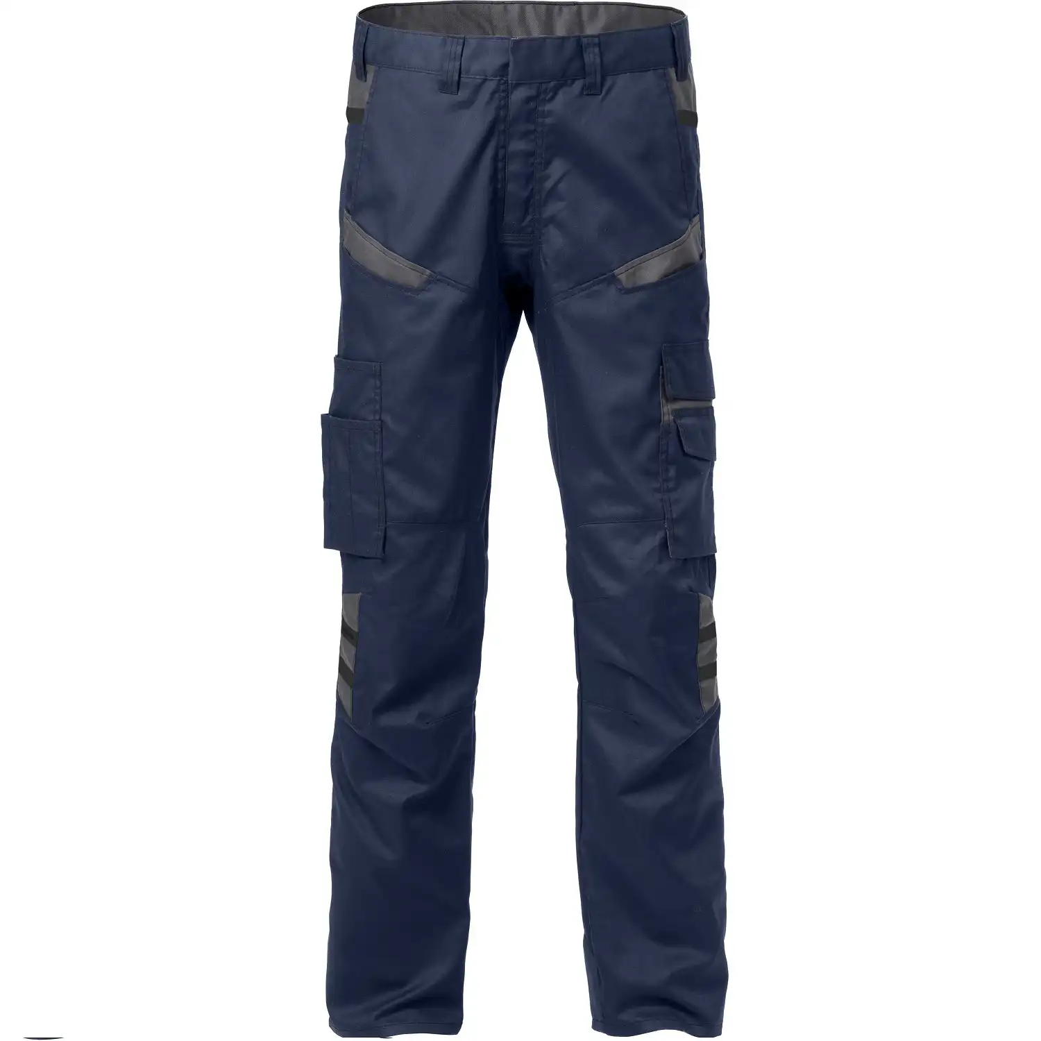 Servicehose "2552 STFP" Fusion Skarup in marine/grau, C44 - Thumbnail 1