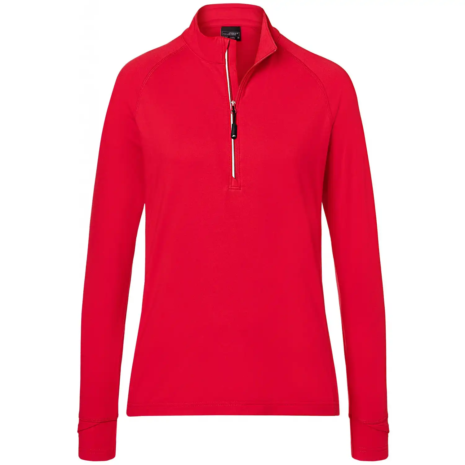 Damen Langarm-Shirt "JN787" in red, L - Thumbnail 1
