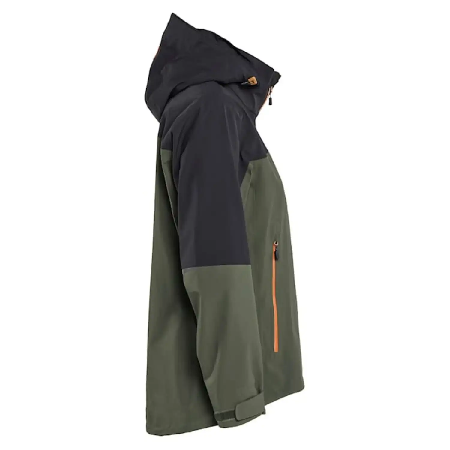 Damen Shelljacke "STRIKER" in XS, waldgrün/rost - Thumbnail 3