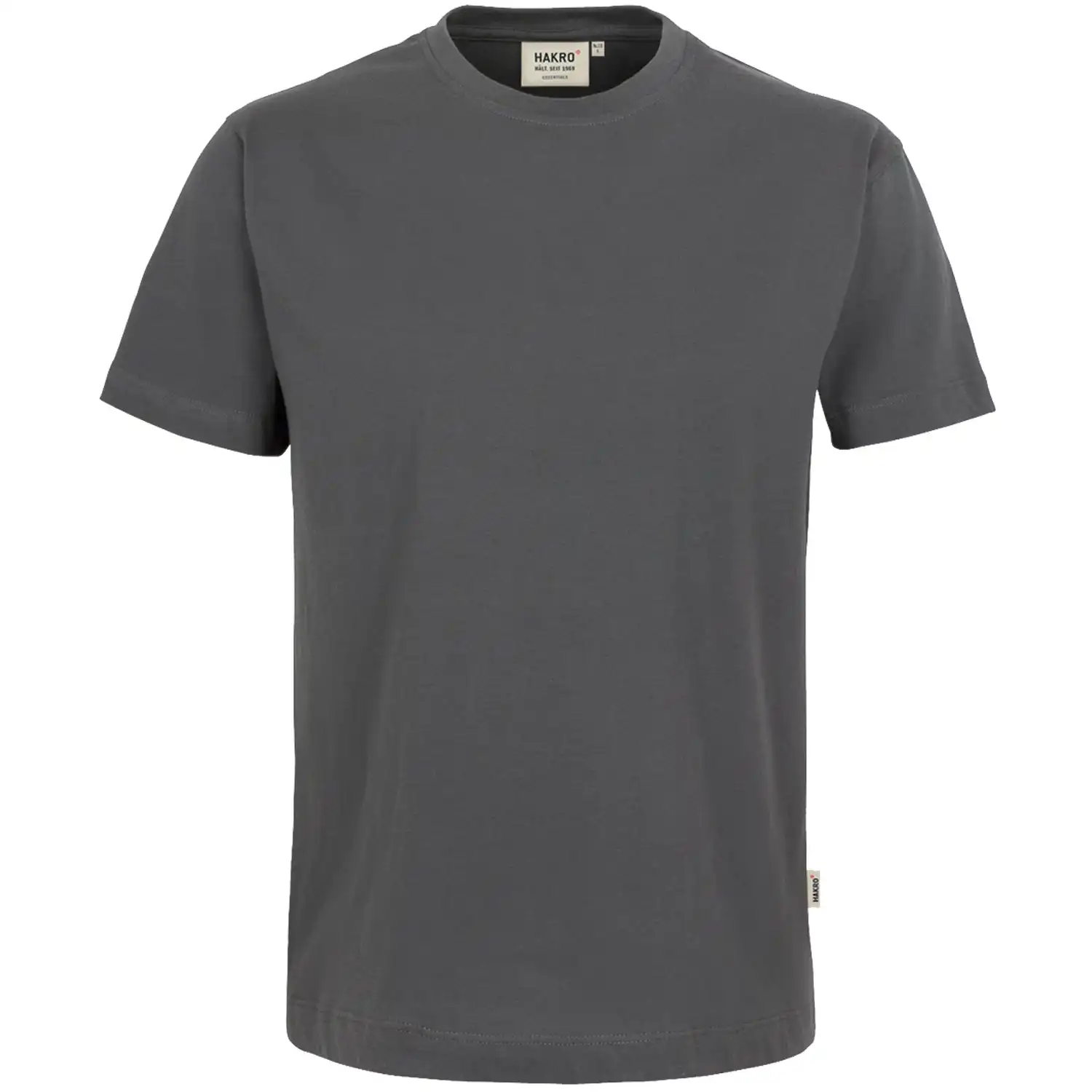 T-Shirt "Heavy" 293 190g/m² in graphite, L - Thumbnail 1