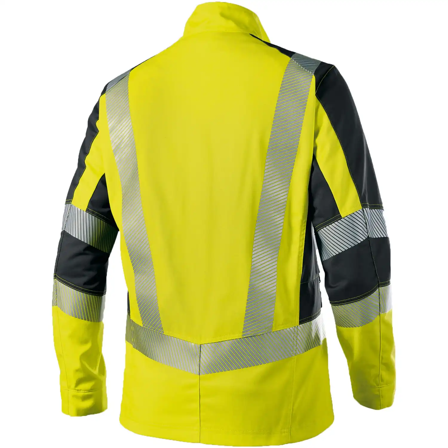 Warnschutz Stretch Bundjacke "2042-844" in warngelb/anthrazit, 44/46 - Thumbnail 2