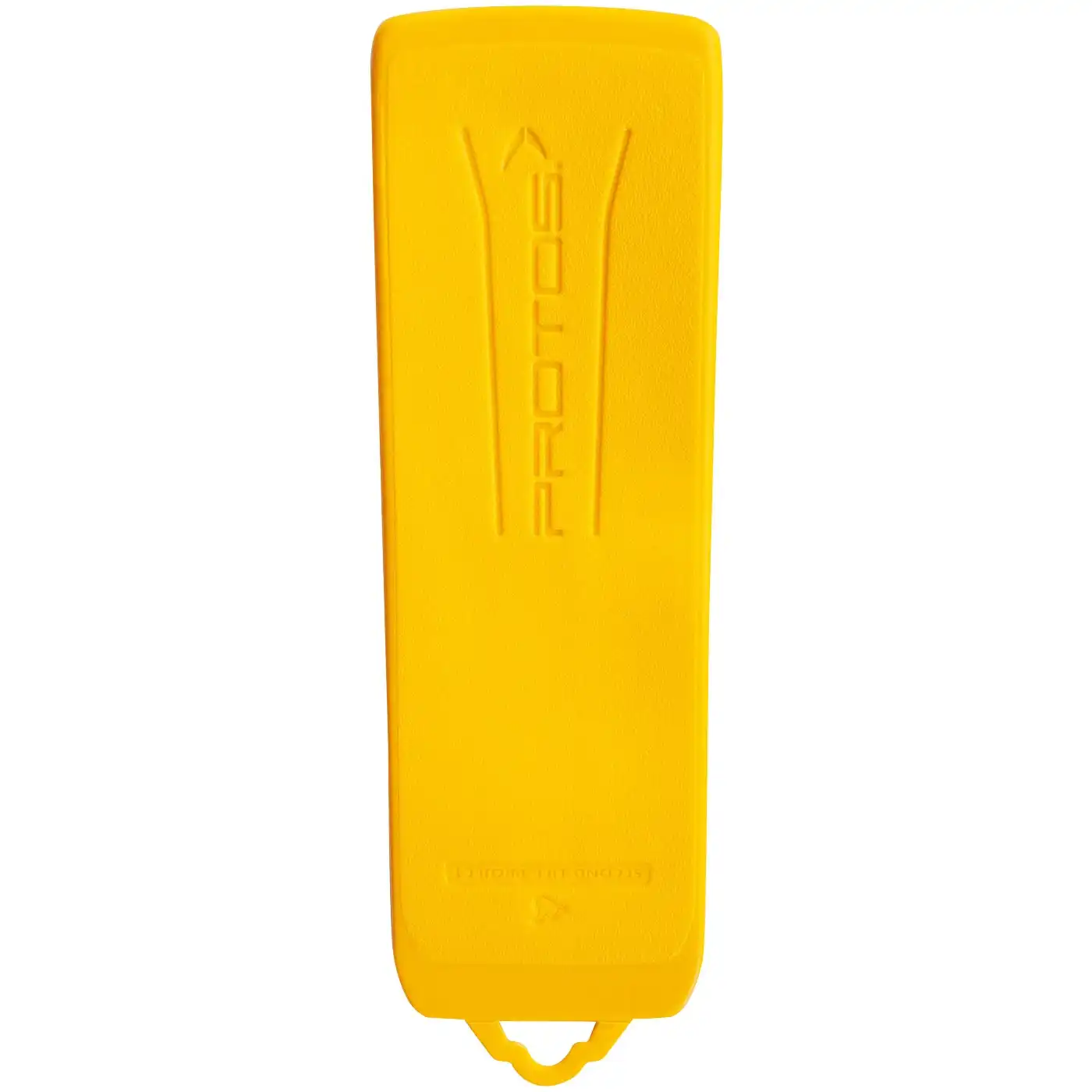 Fällkeil 23,7 cm × 8 cm × 3,2 cm in gelb - Bild 1