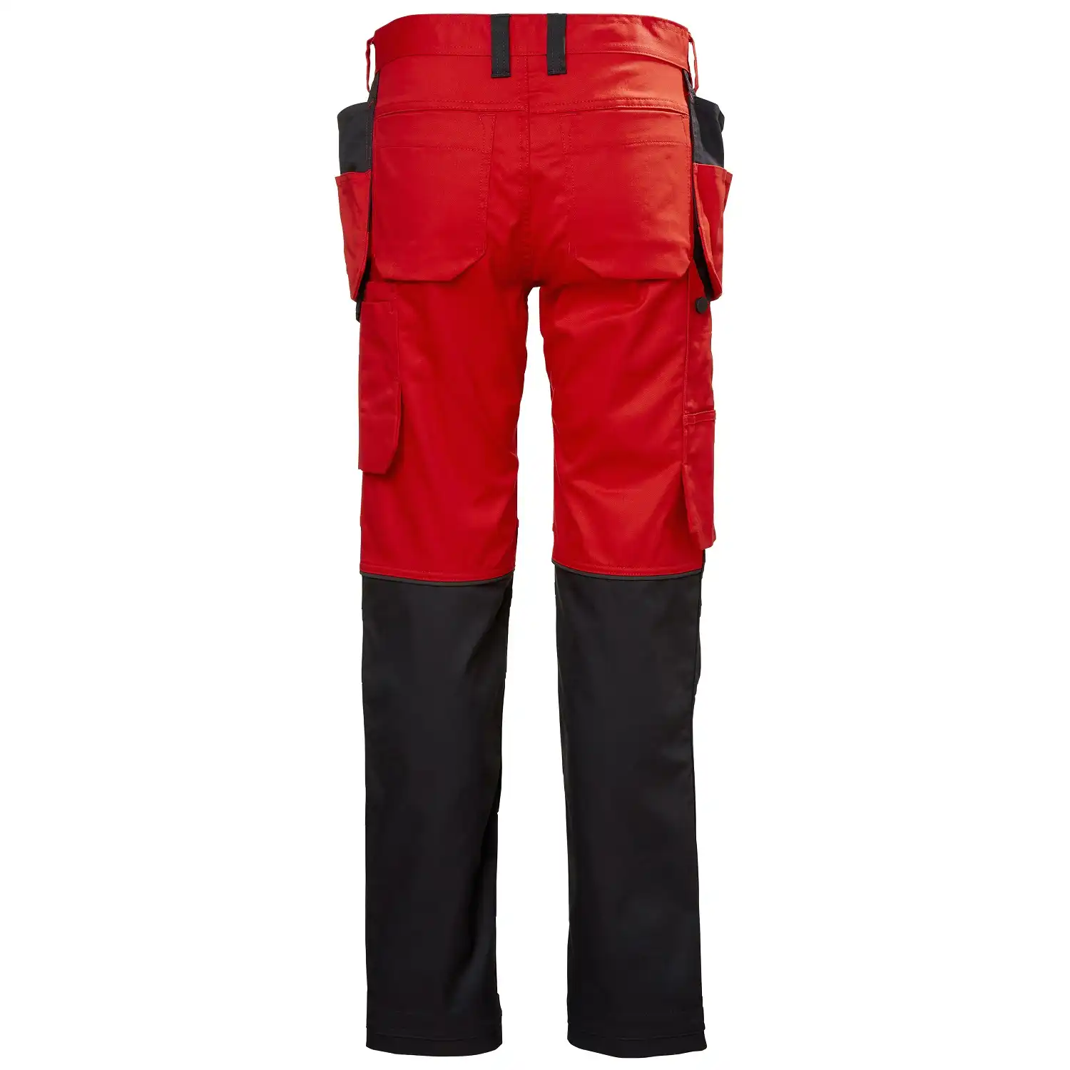 Damen Handwerkerhose "MANCHESTER" in alarmrot/schwarz, C34 - Thumbnail 2