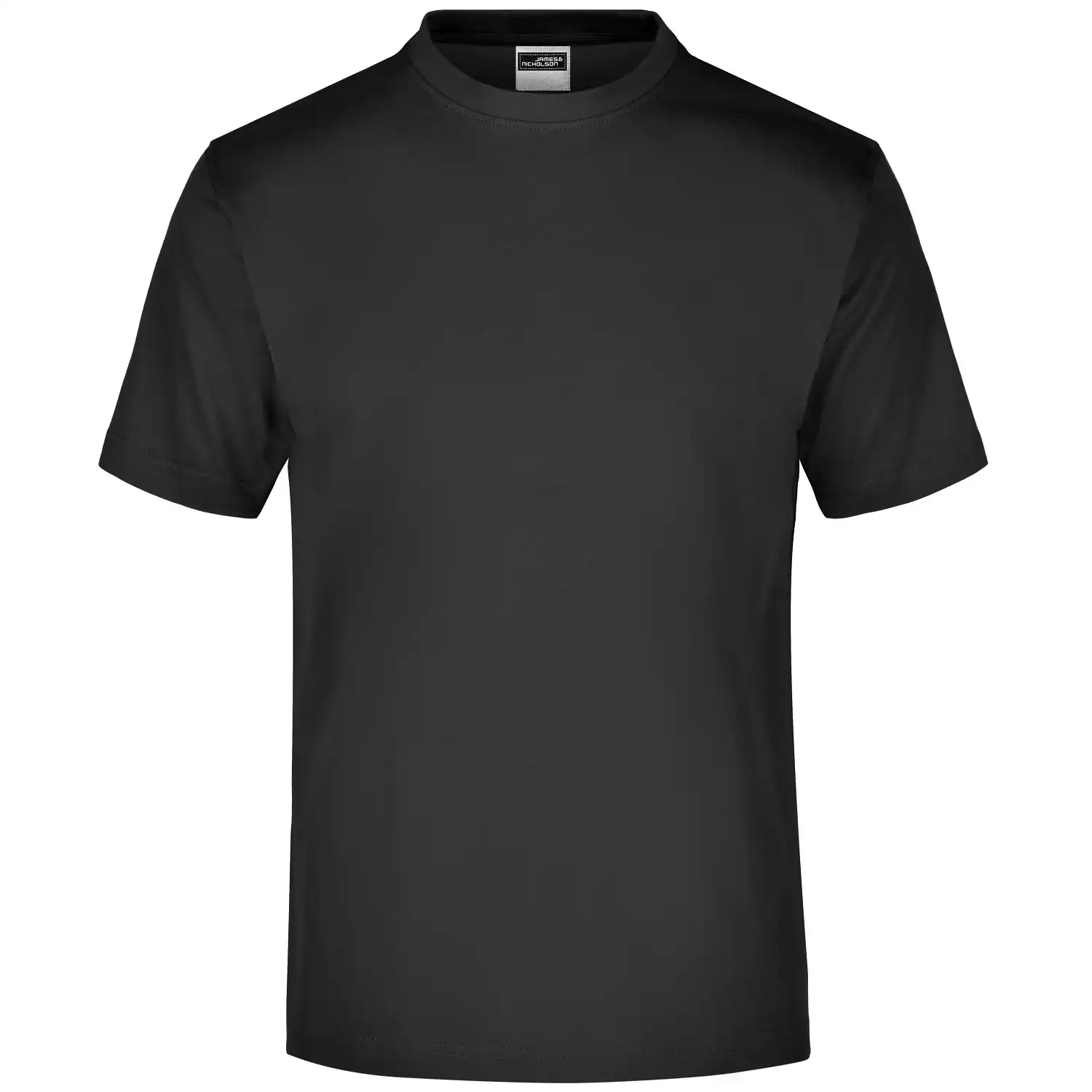T-Shirt Round-T Medium "JN001" in schwarz, XL - Thumbnail 1