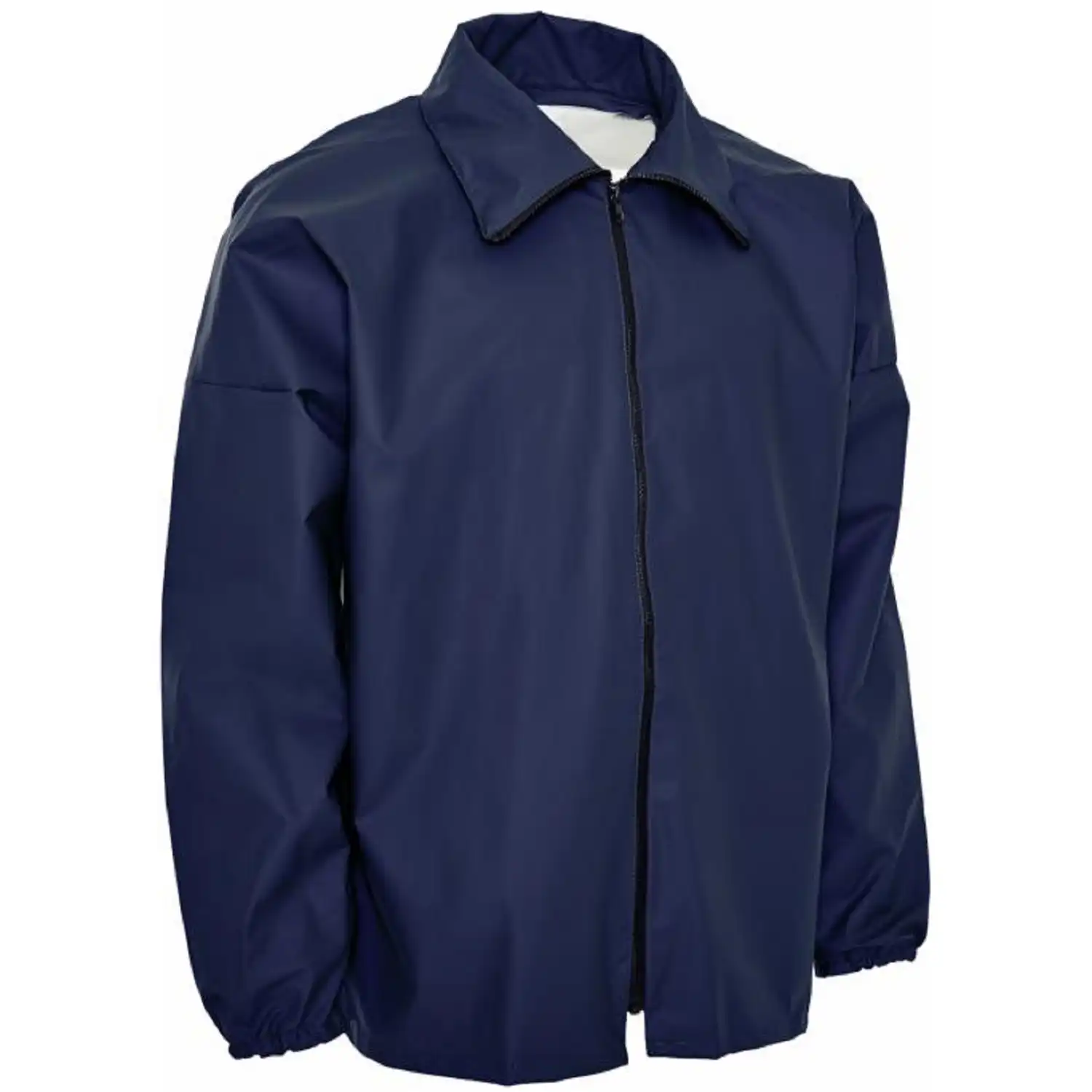 PU Regenjacke "076500" Pro mit Umlegekragen in navy, L - Thumbnail 1