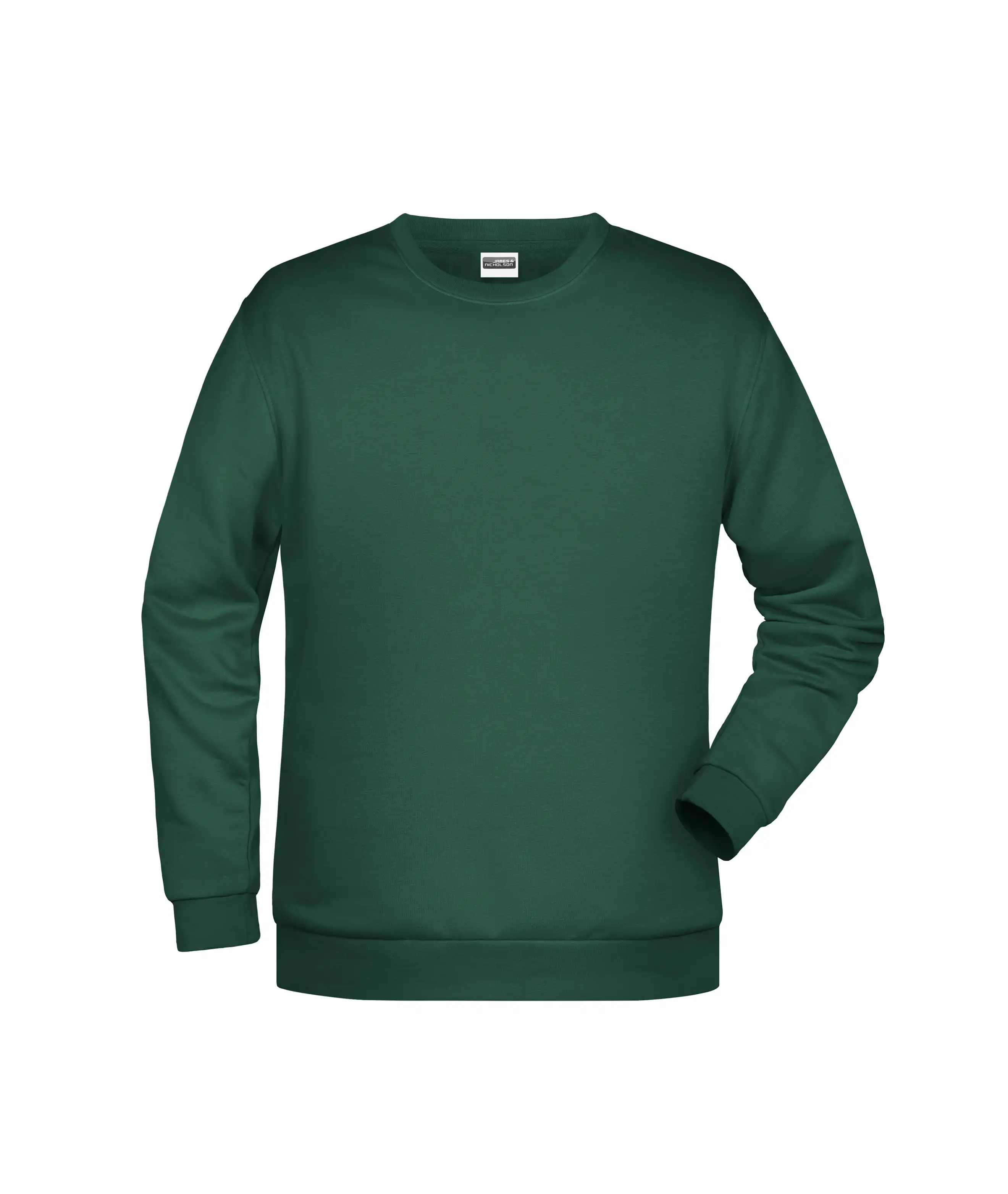 Herren Basic Sweatshirt Men in dark-green, L - Bild 1