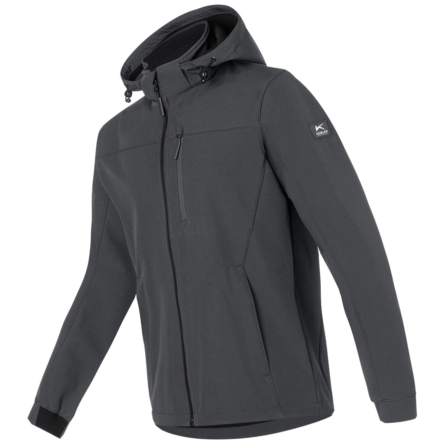 Softshelljacke "WEATHER 1333 6307" in dunkelgrau, L - Thumbnail 1