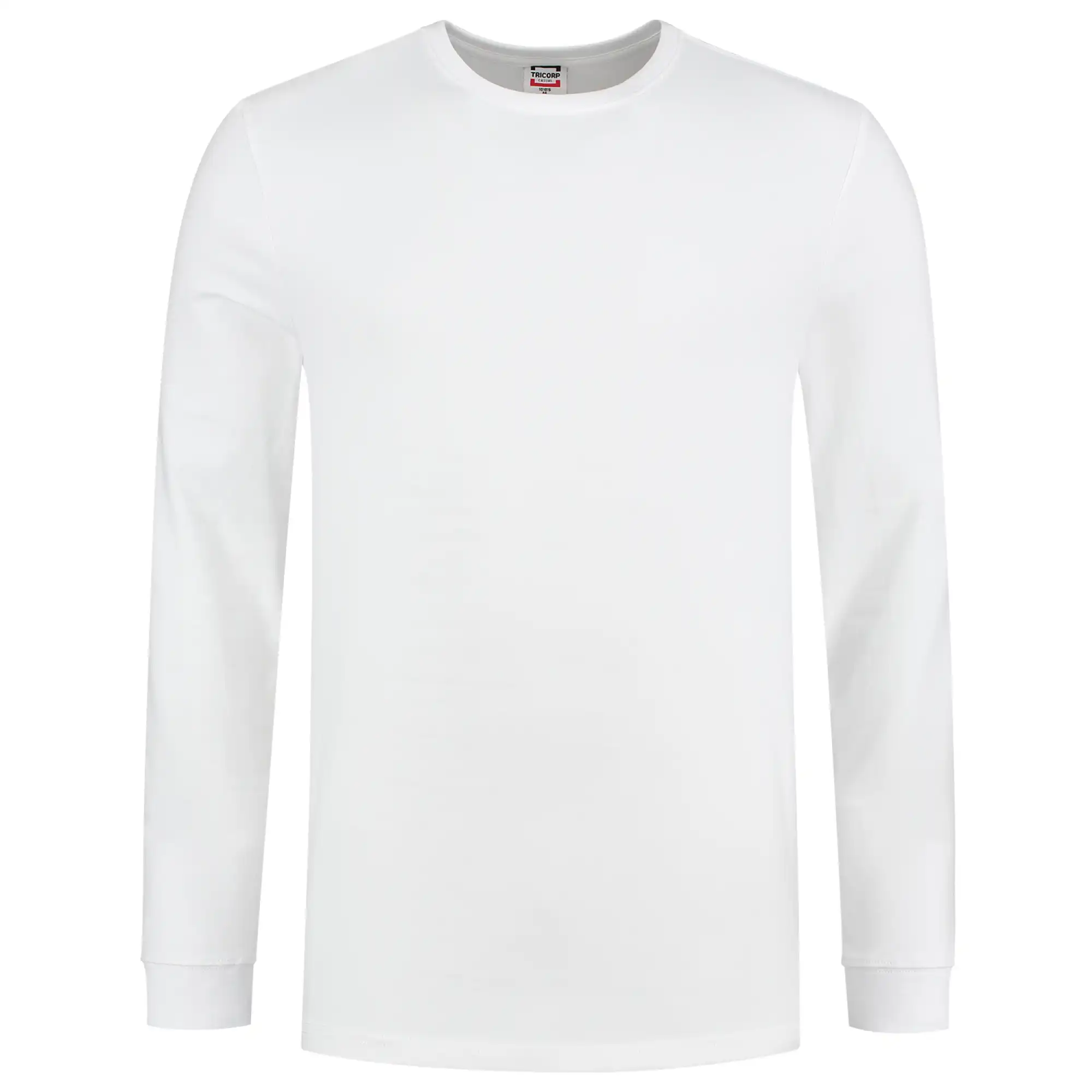 Langarmshirt "101015" Casual in white, L - Thumbnail 1