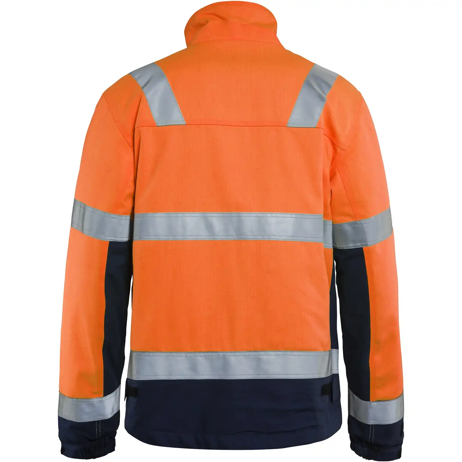 Multinorm Winterjacke "4069" INHERENT orange/marine in L - Thumbnail 2